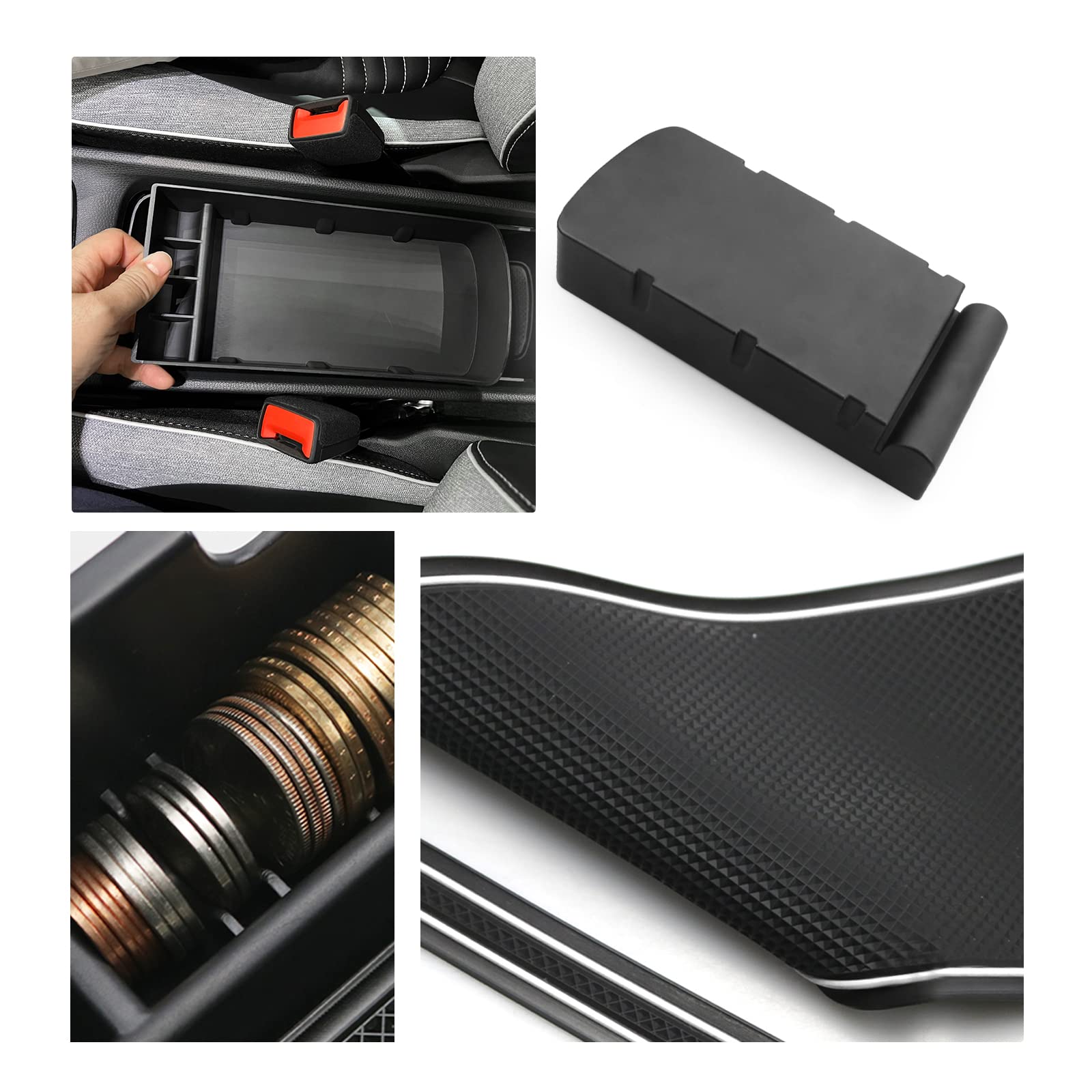 VW ID.3 Center Armrest Storage Tray 2020+ - LFOTPP Car Accessories