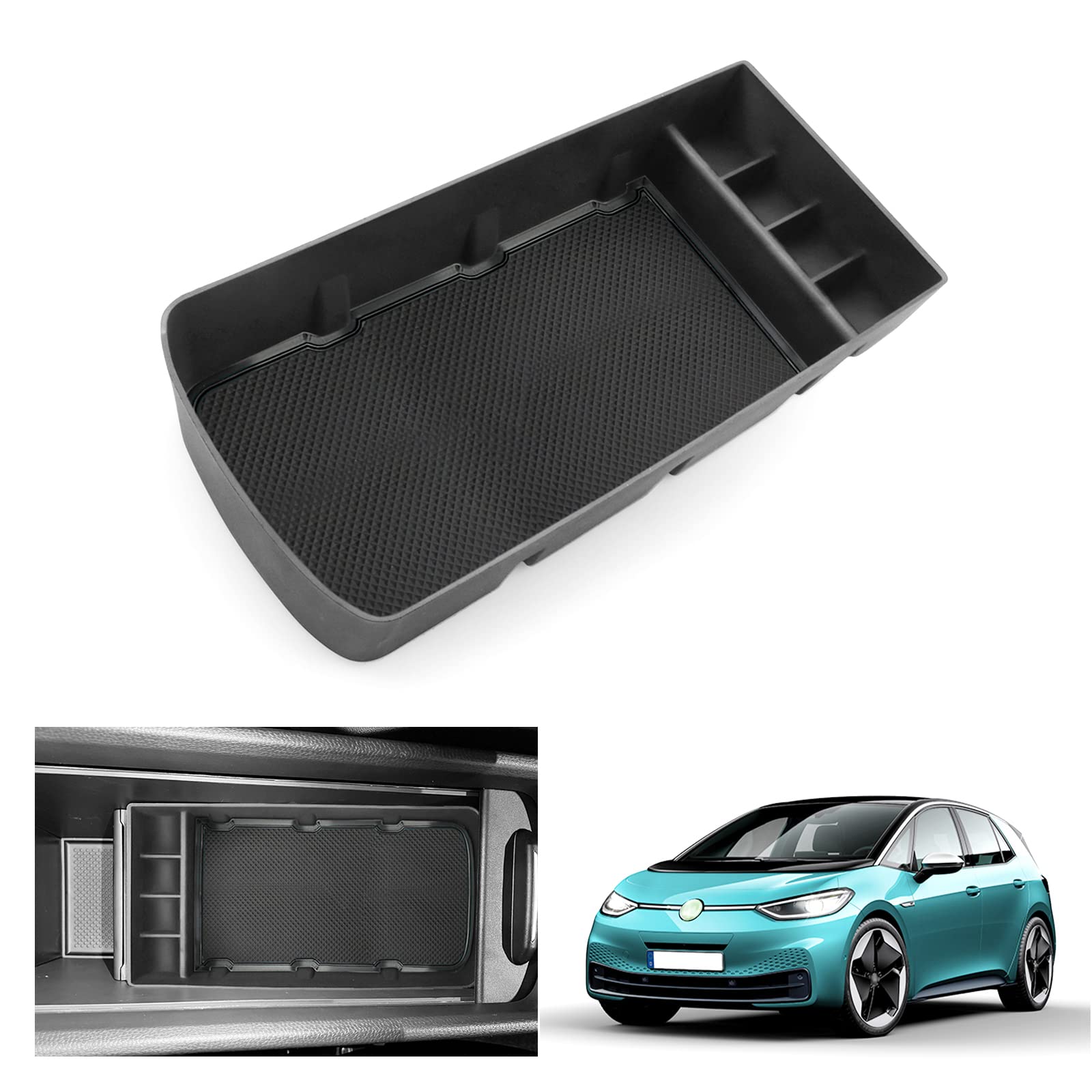 VW ID.3 Center Armrest Storage Tray 2020+ - LFOTPP Car Accessories
