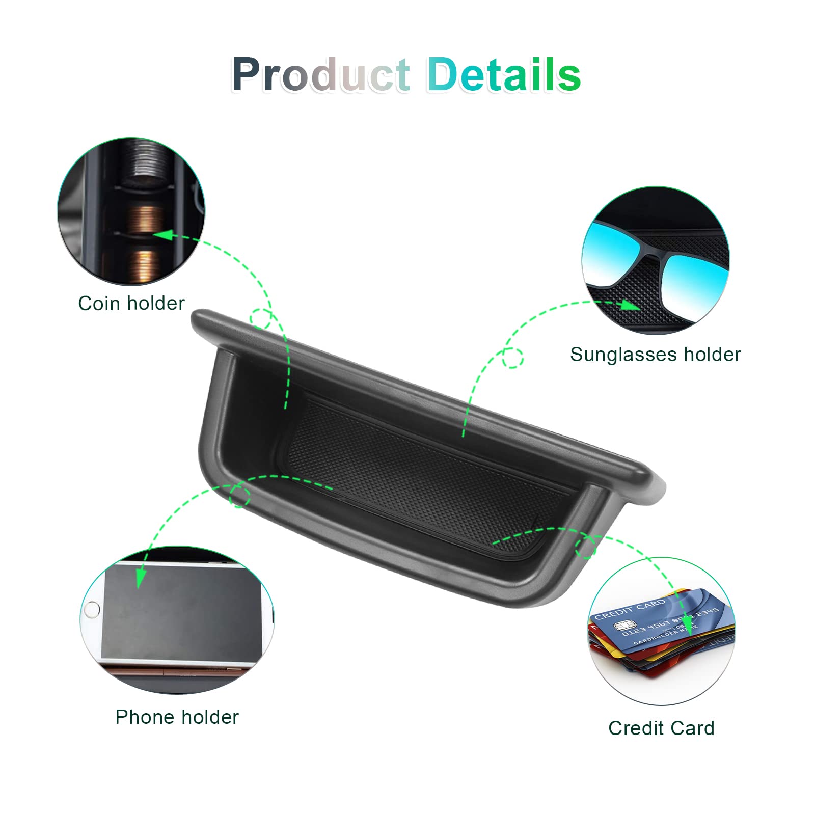 VW ID.4 Center Armrest Storage Tray 2021+ - LFOTPP Car Accessories