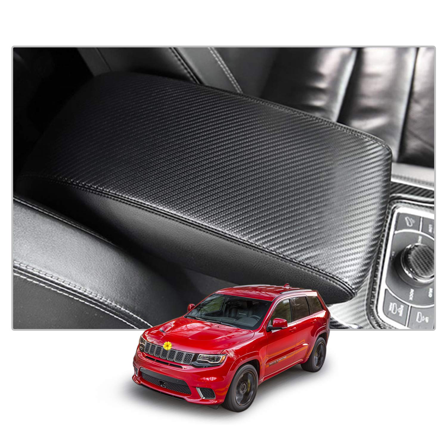 Jeep Grand Cherokee Armrest Cover 2011+ - LFOTPP Car Accessories