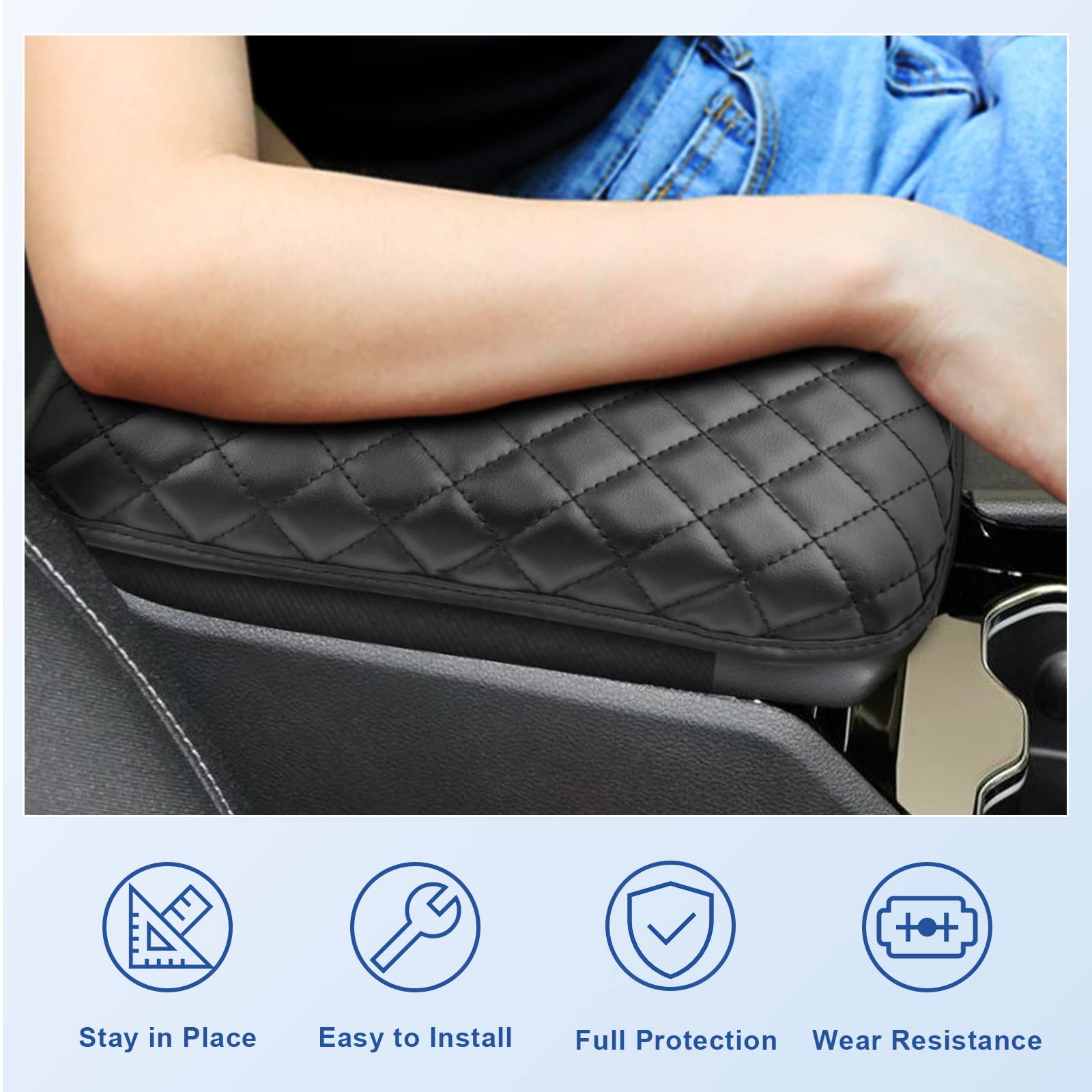 Jeep Grand Cherokee Armrest Cover 2011+ - LFOTPP Car Accessories