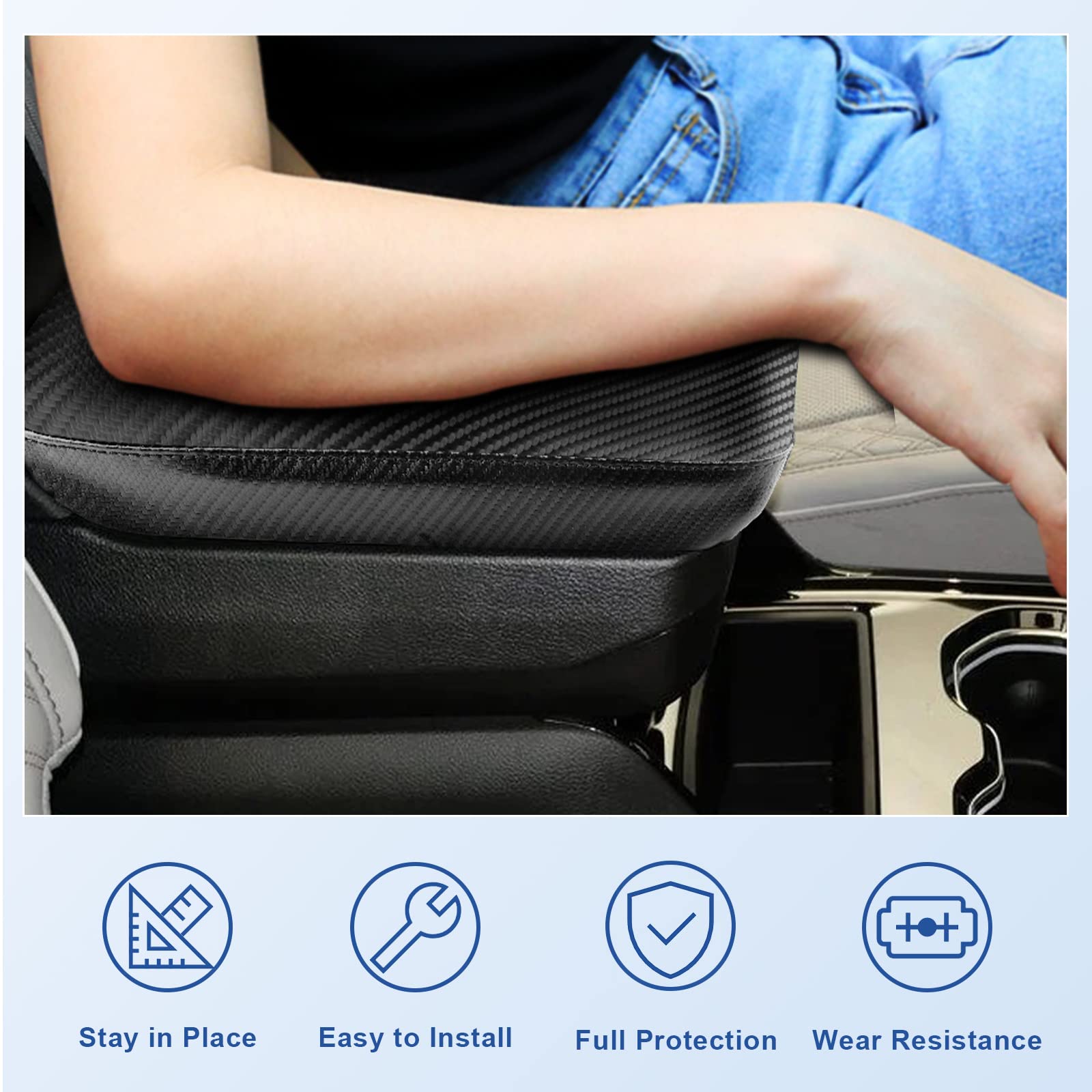 Jeep Grand Cherokee Armrest Cover 2011+ - LFOTPP Car Accessories