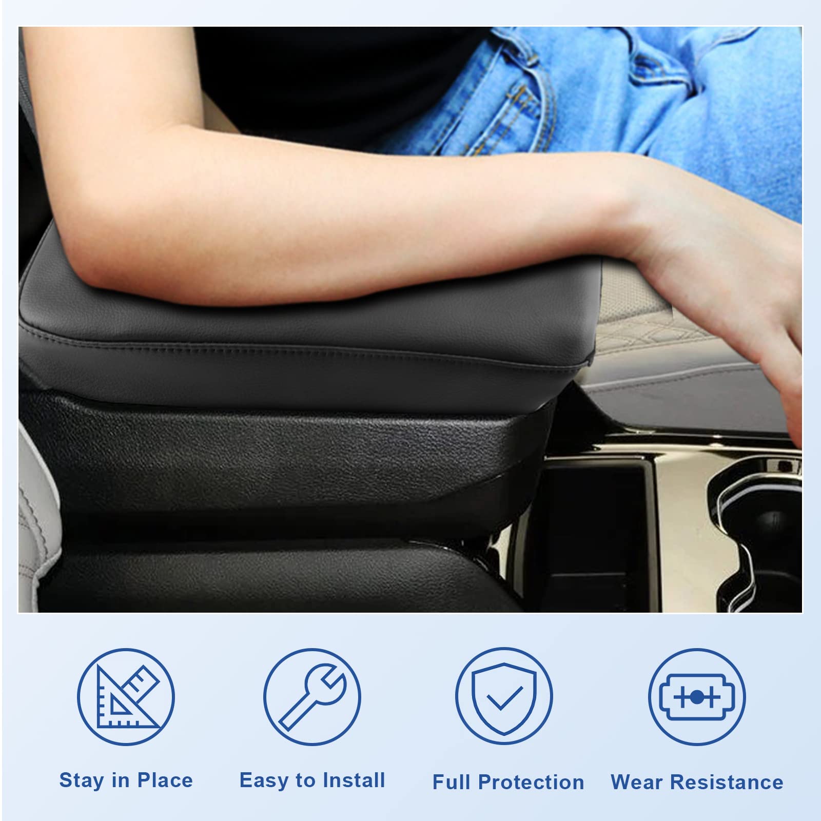 Jeep Grand Cherokee Armrest Cover 2011+ - LFOTPP Car Accessories