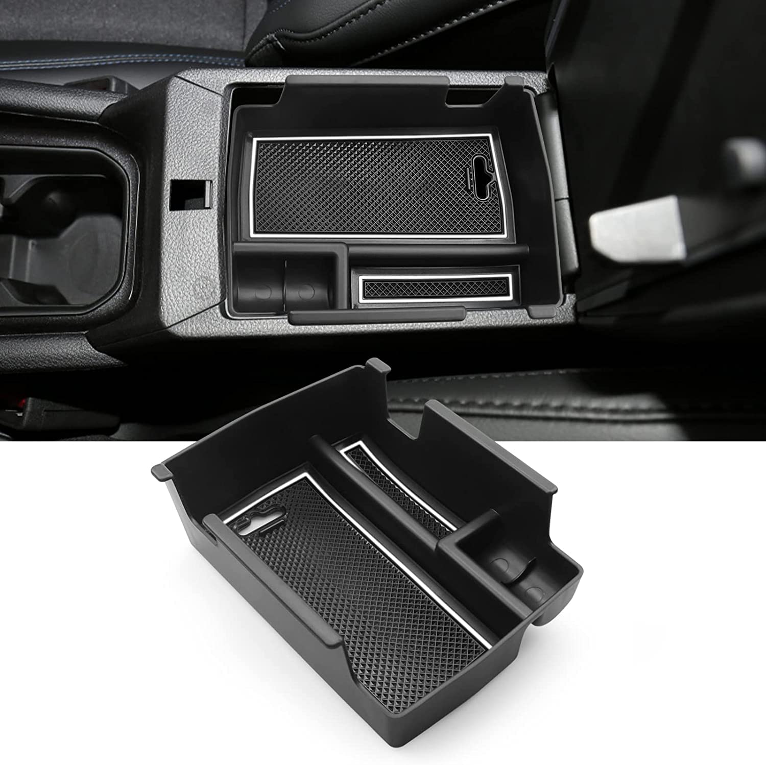 For Jeep Compass Suit of Storage Box And Screen Protector