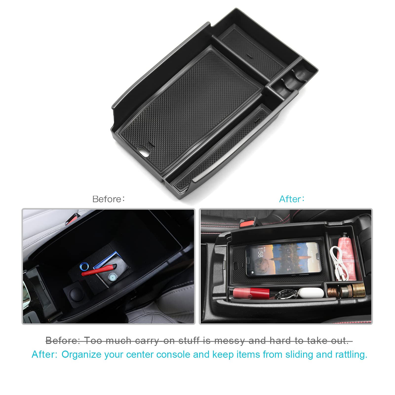 Ford Bronco Sport CX430 Center Armrest Storage Tray 2021+ - LFOTPP Car Accessories