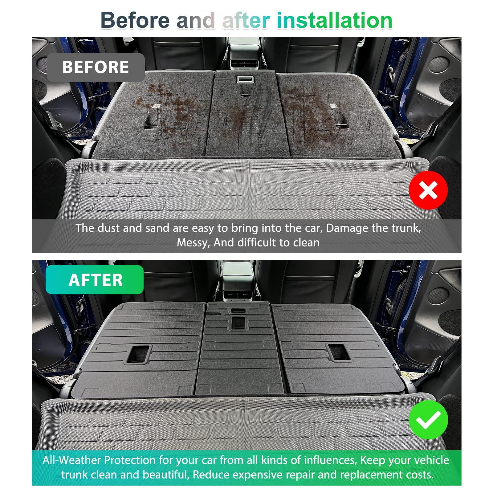 Tesla Model Y Trunk Mats 2020+ - LFOTPP Car Accessories