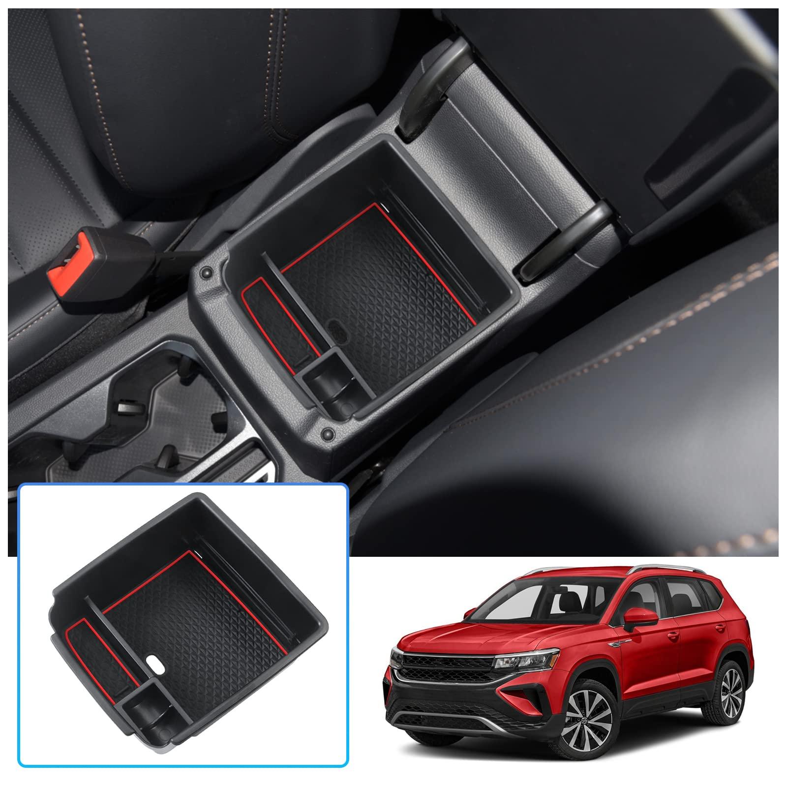 Volkswagen Tiguan 2nd generation Taos Center Armrest Storage Tray - LFOTPP Car Accessories