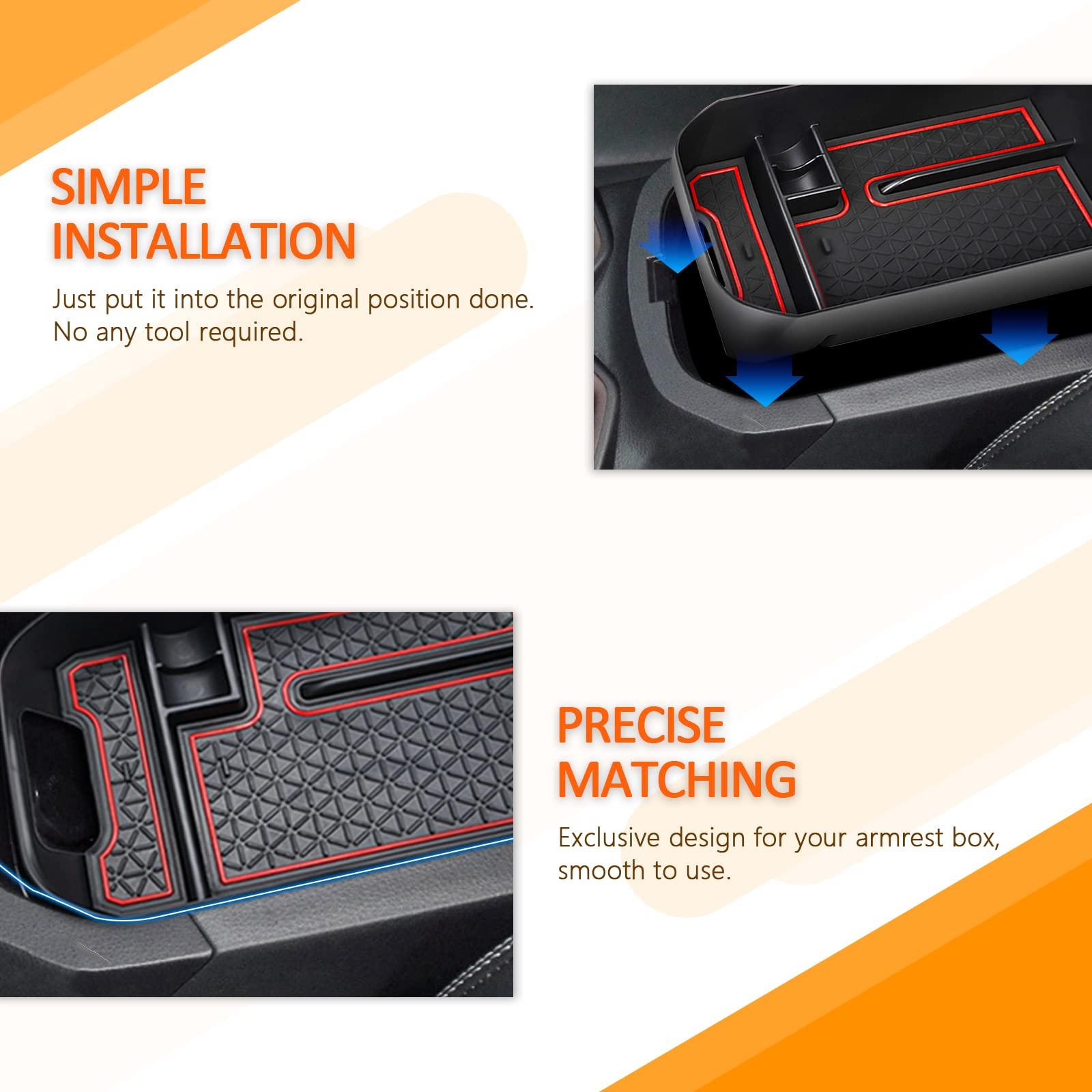 Toyota RAV4 Center Armrest Storage Tray 2020+ - LFOTPP Car Accessories