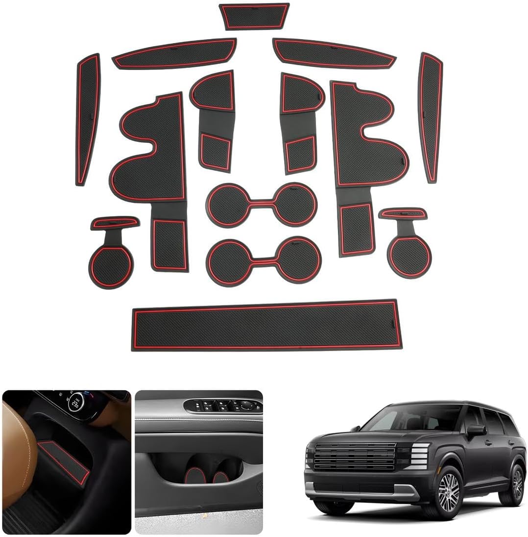 For Hyundai Palisade SE/SEL/XRT/Limited/Calligraphy Center Console Liners Mats 2026+