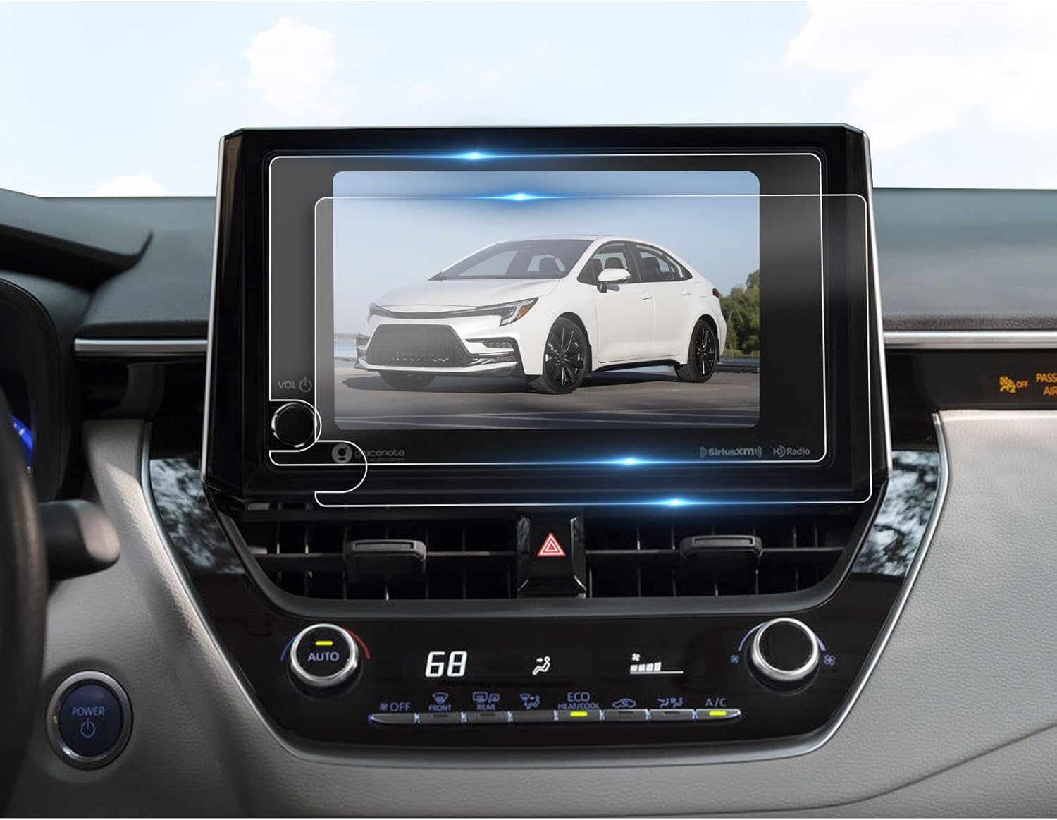 Protector de pantalla para salpicadero Toyota RAV4 12,3" 2023+