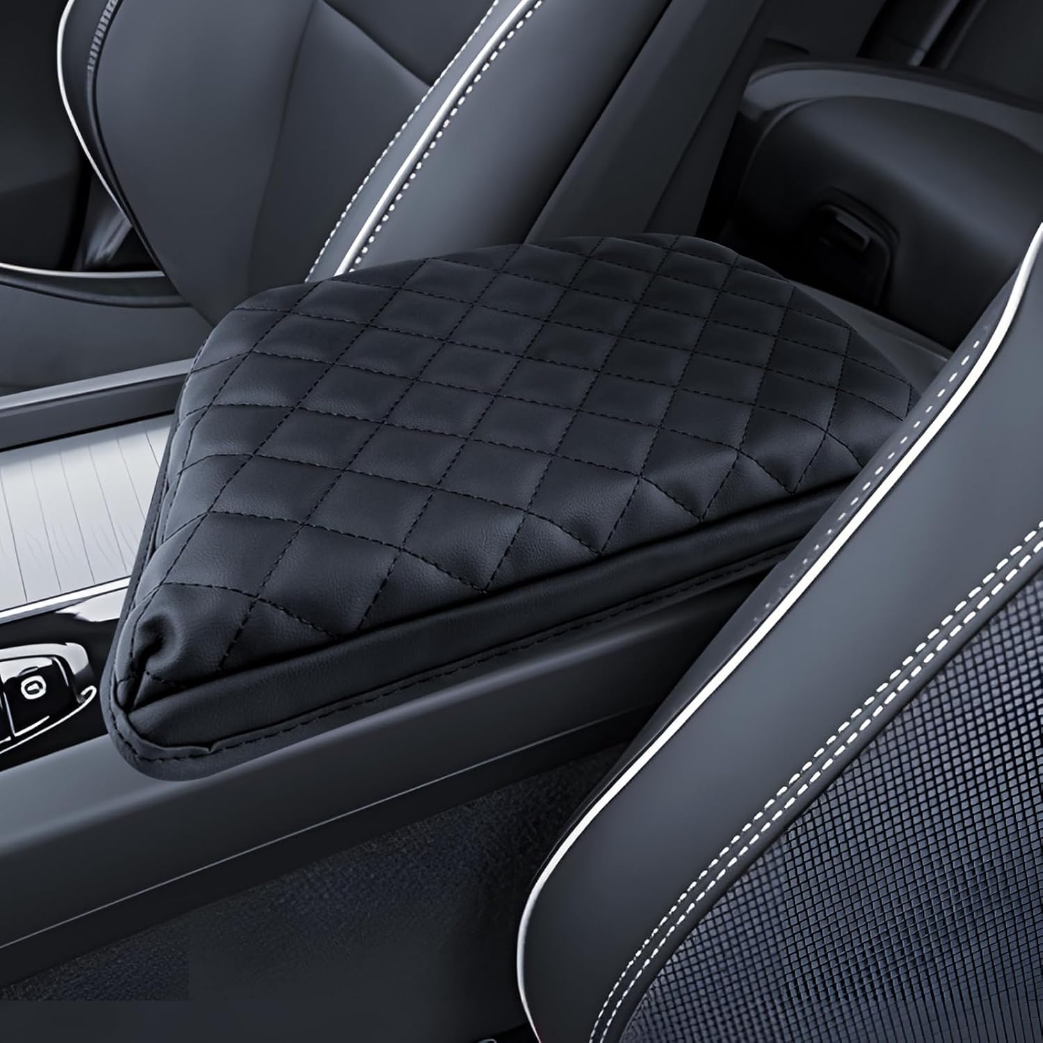 For Volvo XC60 Center Console Armrest Cover 2018-2024 2025+