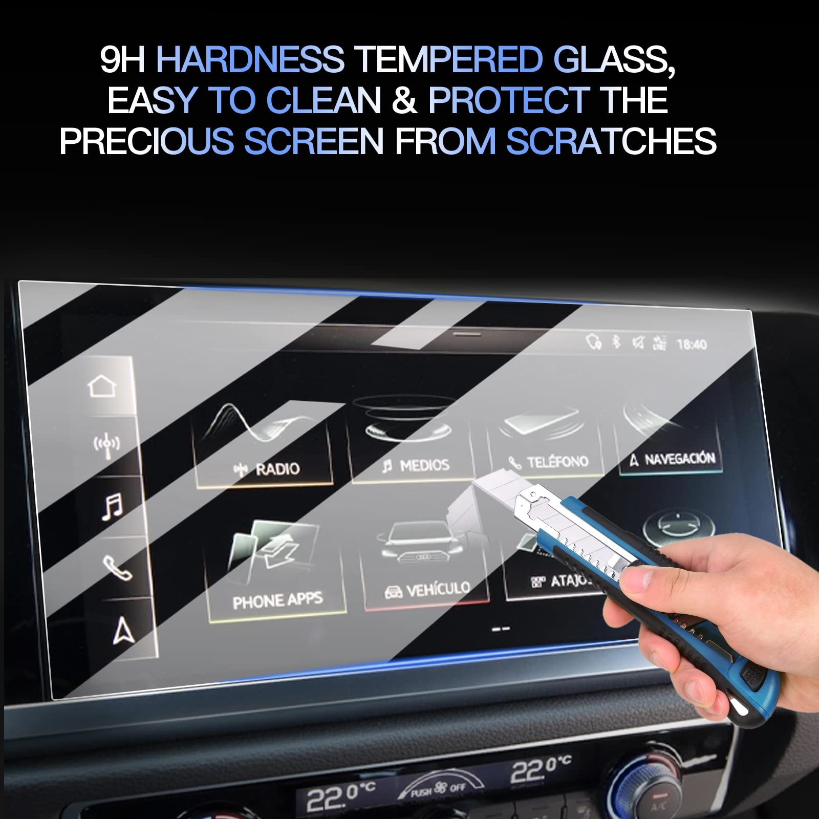 Audi Q3 F3 Screen Protector 2019+ - LFOTPP Car Accessories