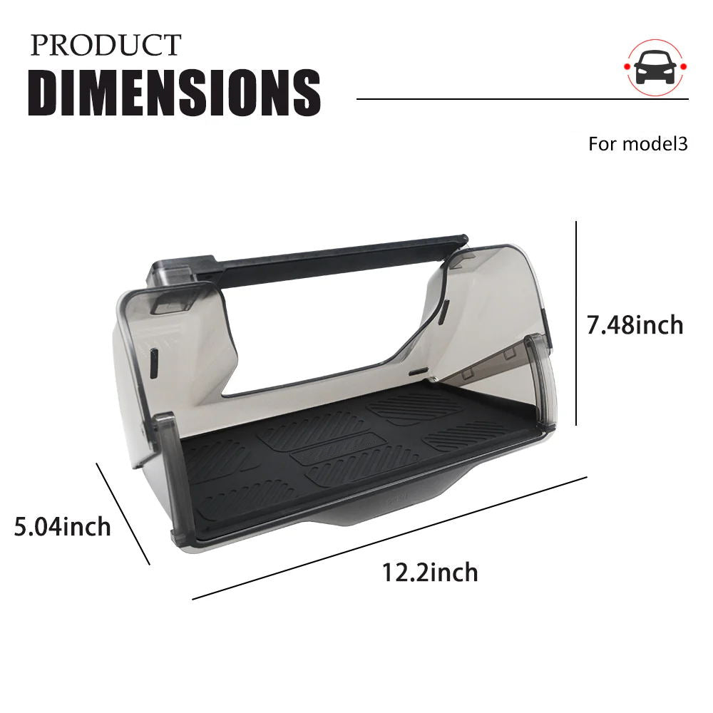 Tesla Model 3 Center Under Screen Storage Box 2024+