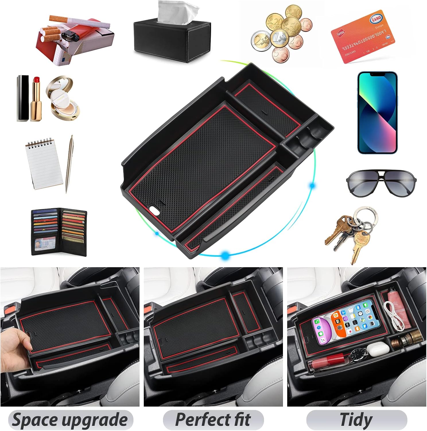 Ablagefach für die Mittelarmlehne des Ford Bronco Sport CX430 ab 2021