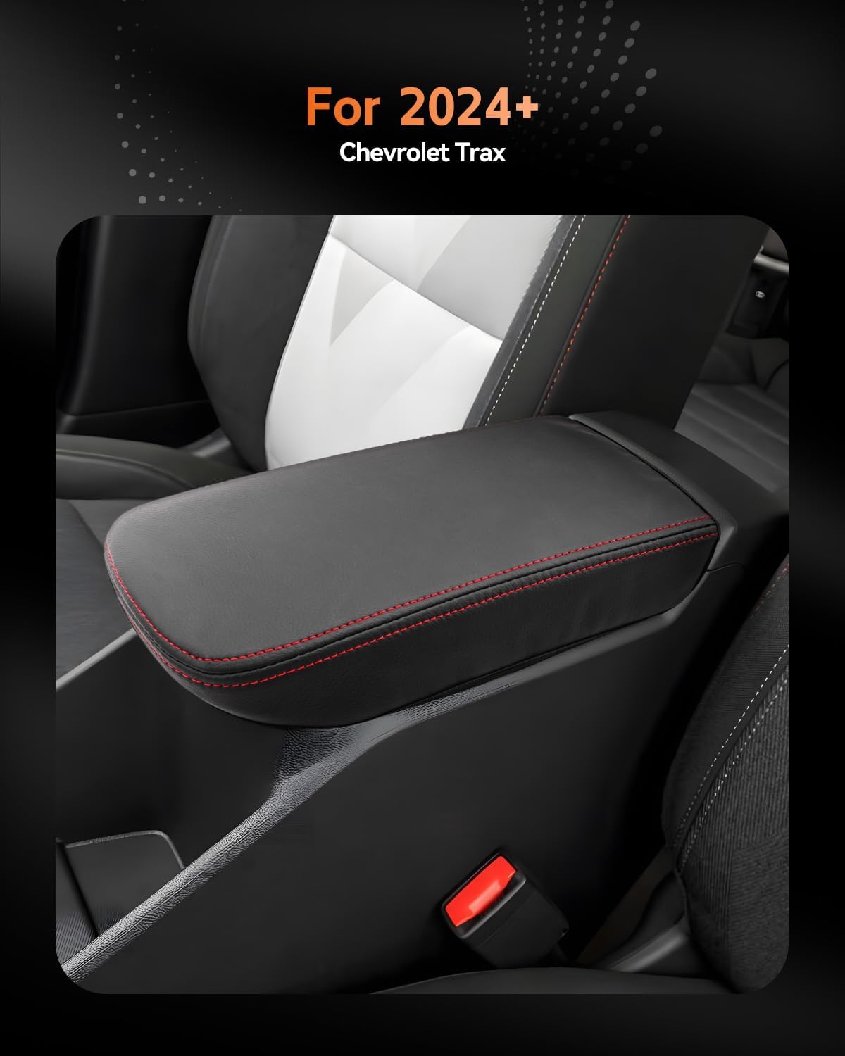 For Chevy Trax(LS, 1RS, LT, 2RS, ACTIV) Center Console Armrest Cover 2024-2025+