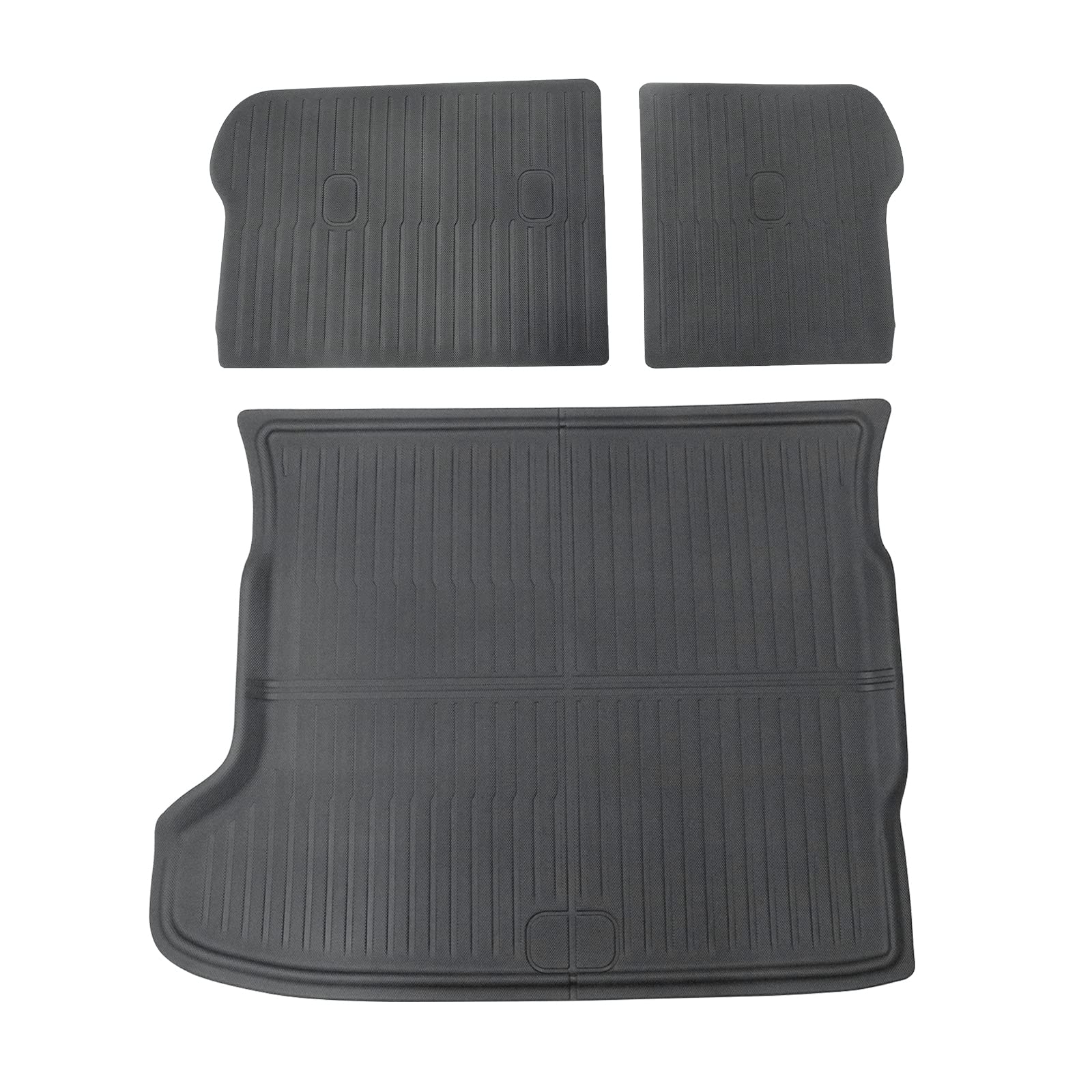 Kia EV6 Trunk Mats 3D Scanning TPE High Edge 2021+ - LFOTPP Car Accessories