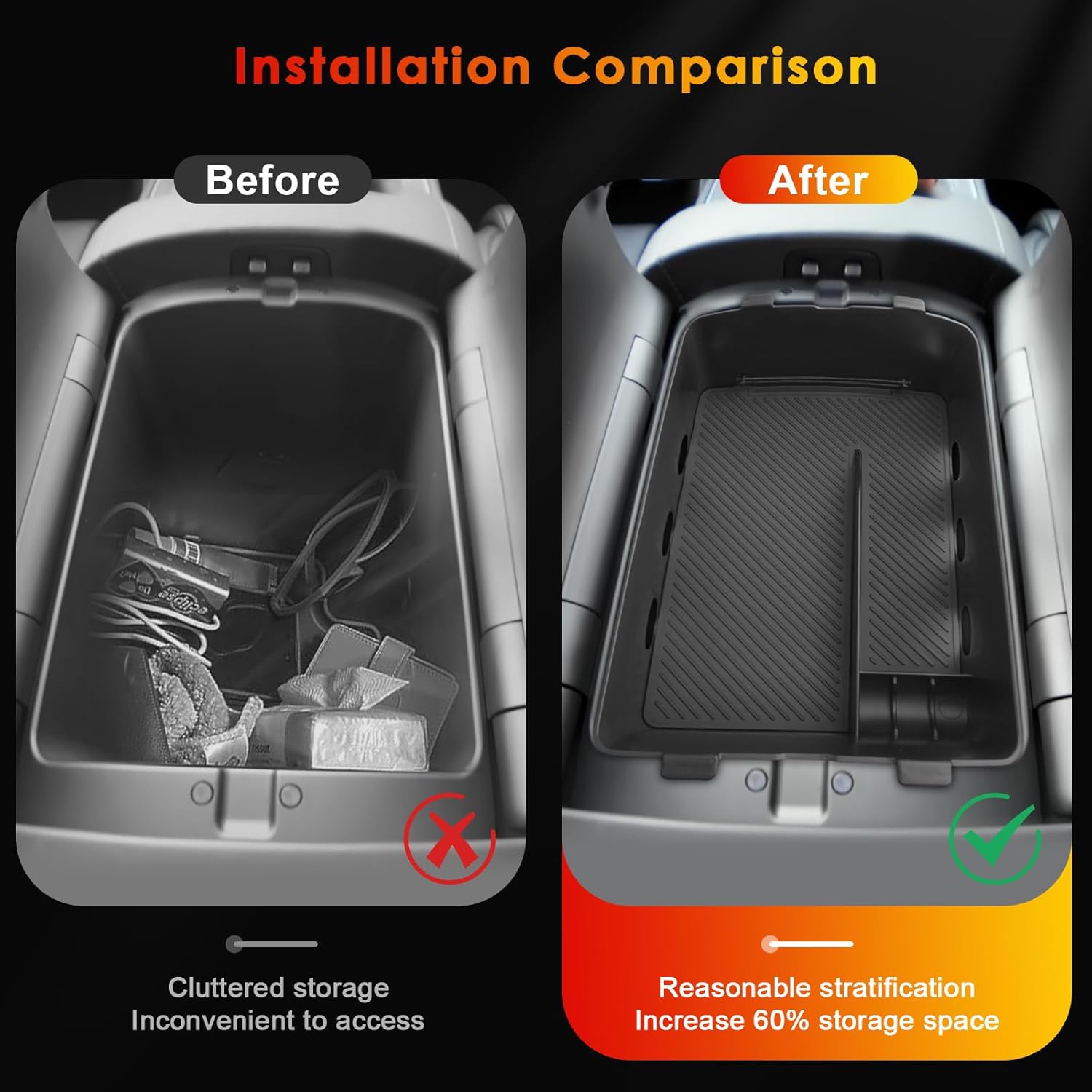 For Hyundai Palisade Hybrid Calligraphy 7-Seater Console Armrest Box 2026+