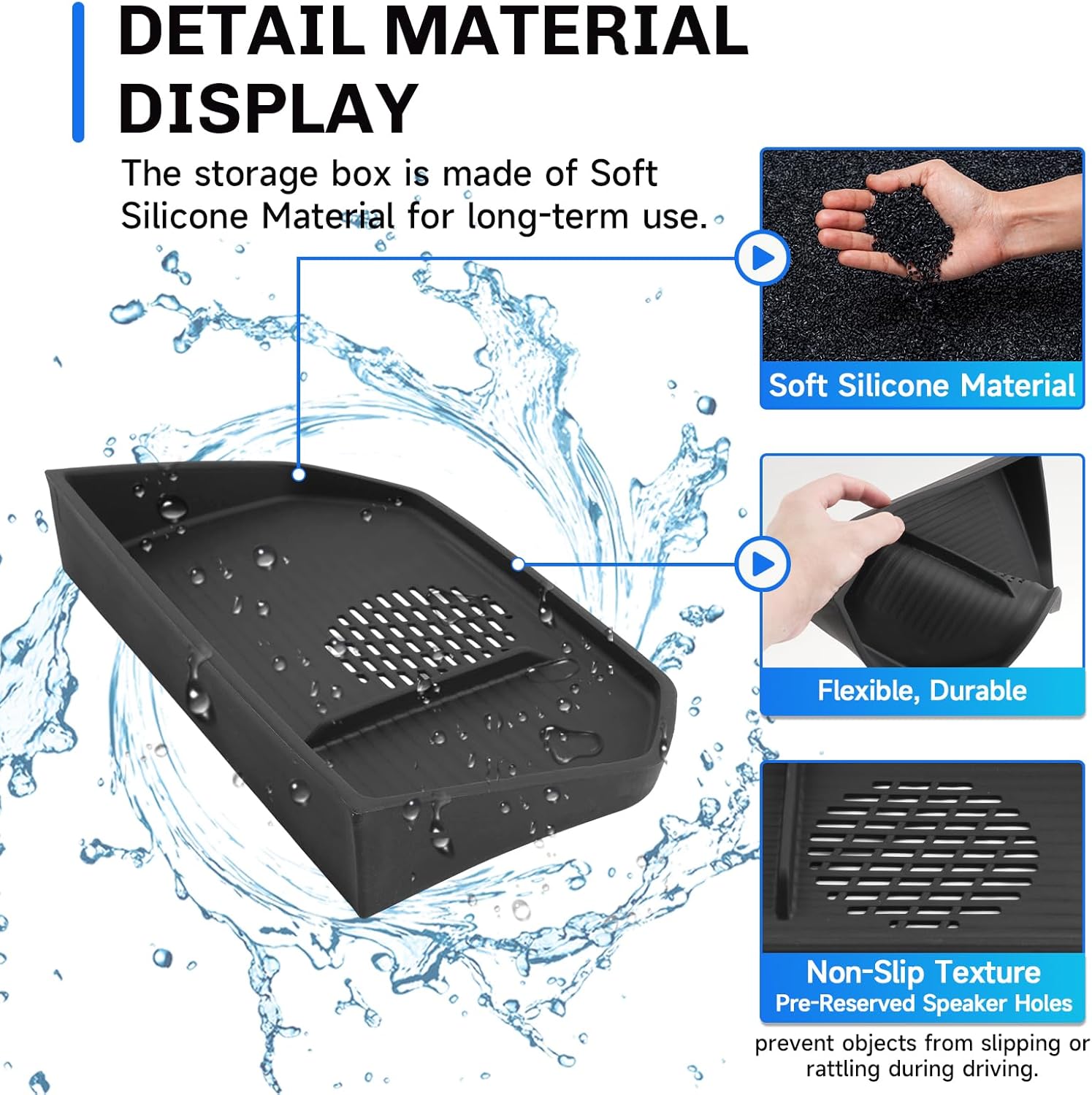 For Toyota Land Cruiser Screen Back Organizer 2024 2025 2026