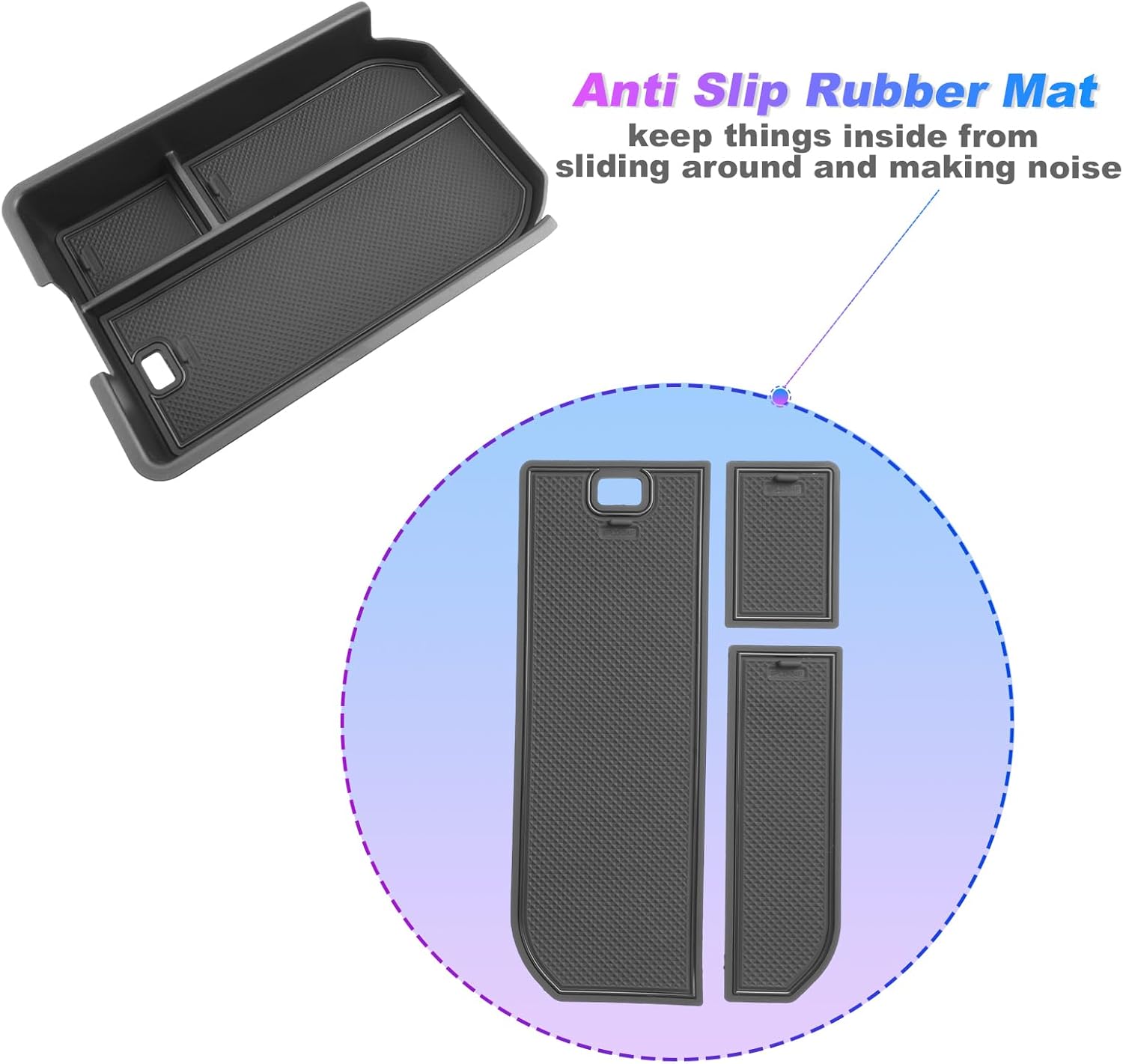 For Toyota Land Cruiser LC250 Prado J250 Center Armrest Organizer 2024 2025 2026