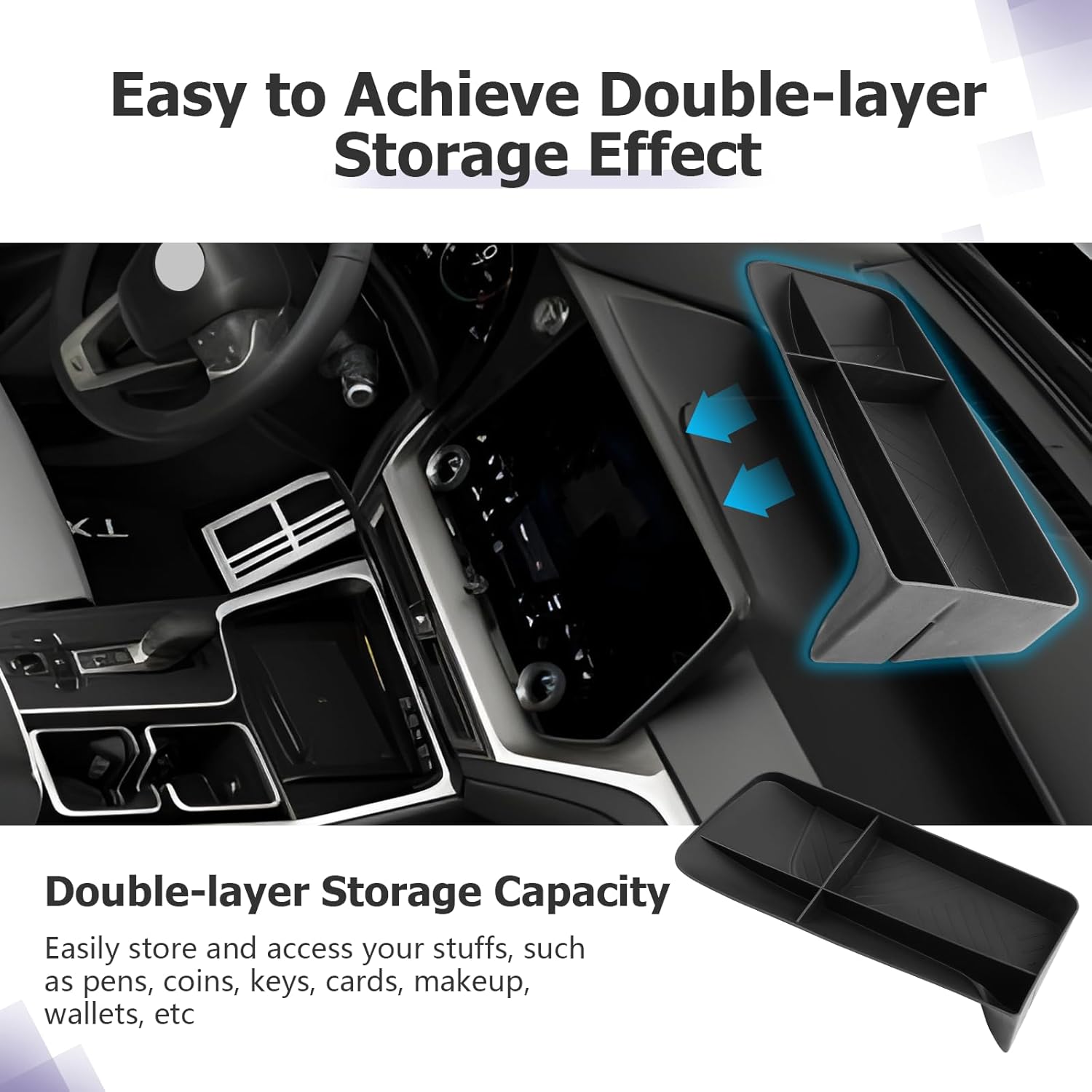 For Lexus TX 350/500h Console Organizer Tray 2025 2026+