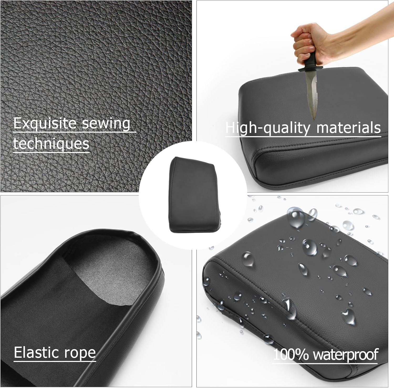 For Volkswagen Taos Center Console Armrest Cover 2022-2025