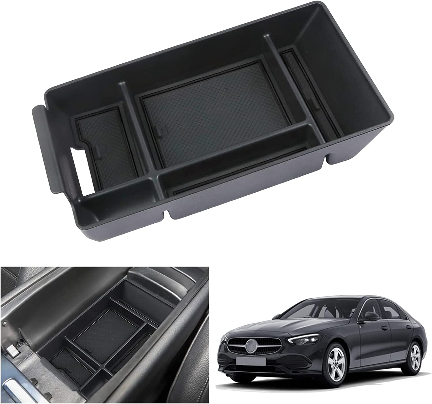 Mercedes C-Class W206 Centre Console Armrest Organizer Tray - LFOTPP Car Accessories