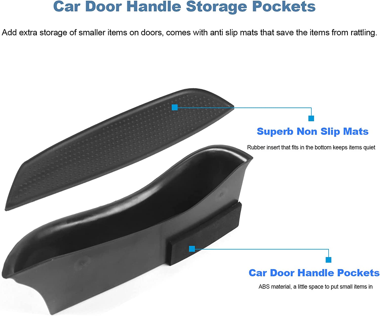 Mercedes C-Class W205 GLC X253 Car Door Storage Box 2015 - LFOTPP Car Accessories