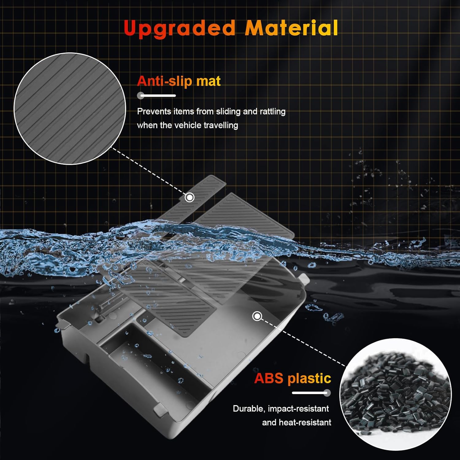 For Hyundai Palisade Hybrid Calligraphy 7-Seater Console Armrest Box 2026+