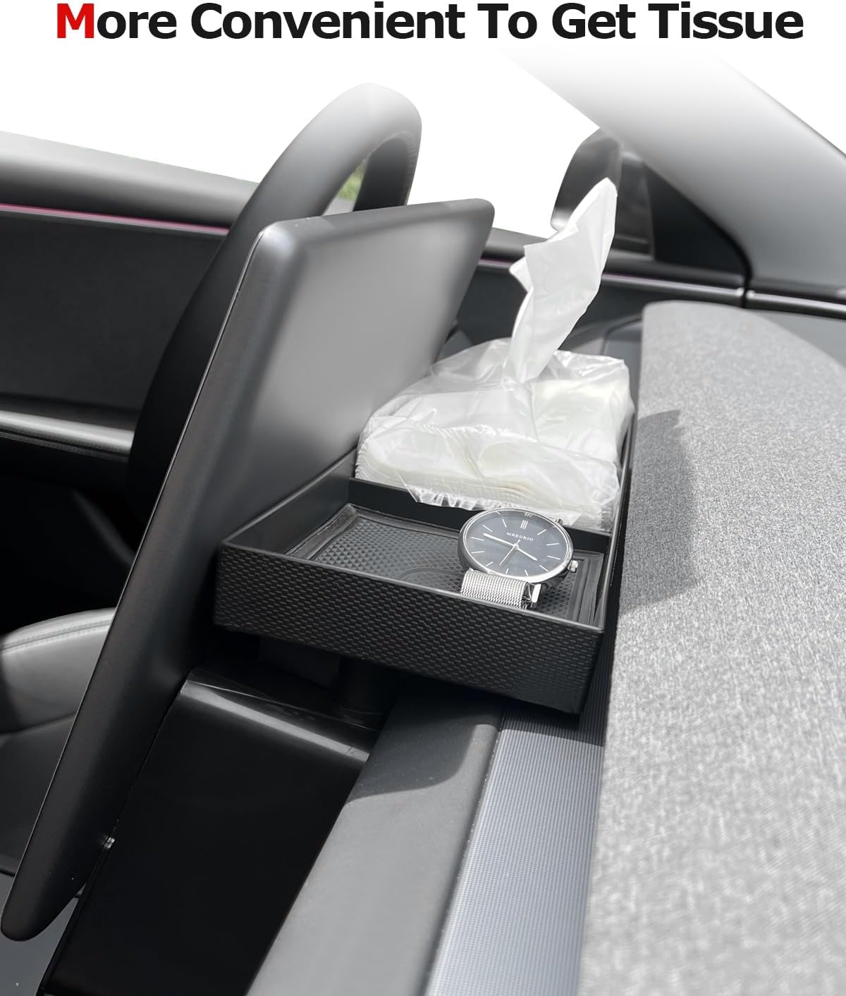 Tesla Model 3 Center Console Organizer 2024