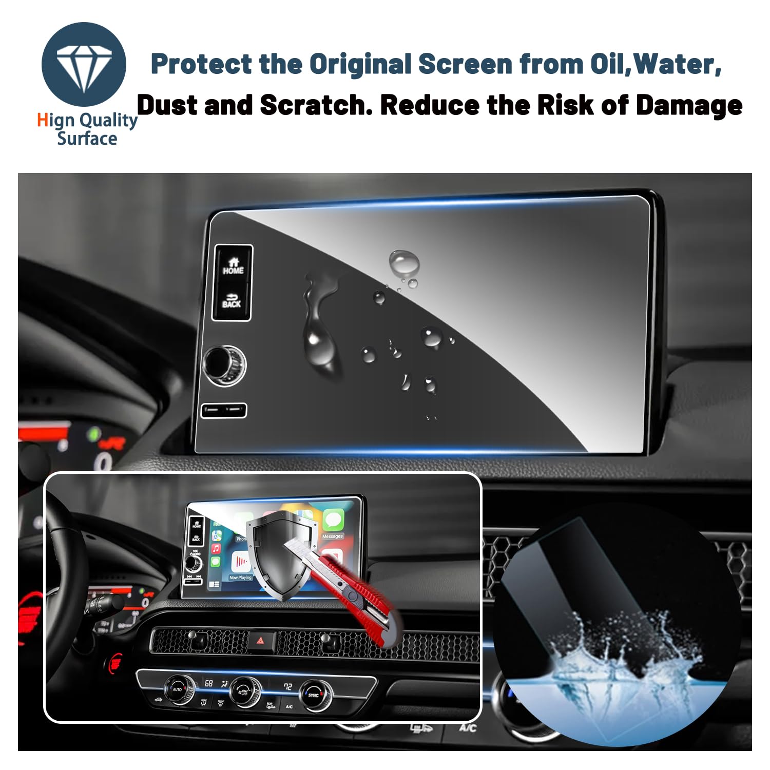 Honda Civic 11th Screen Protector 2022+