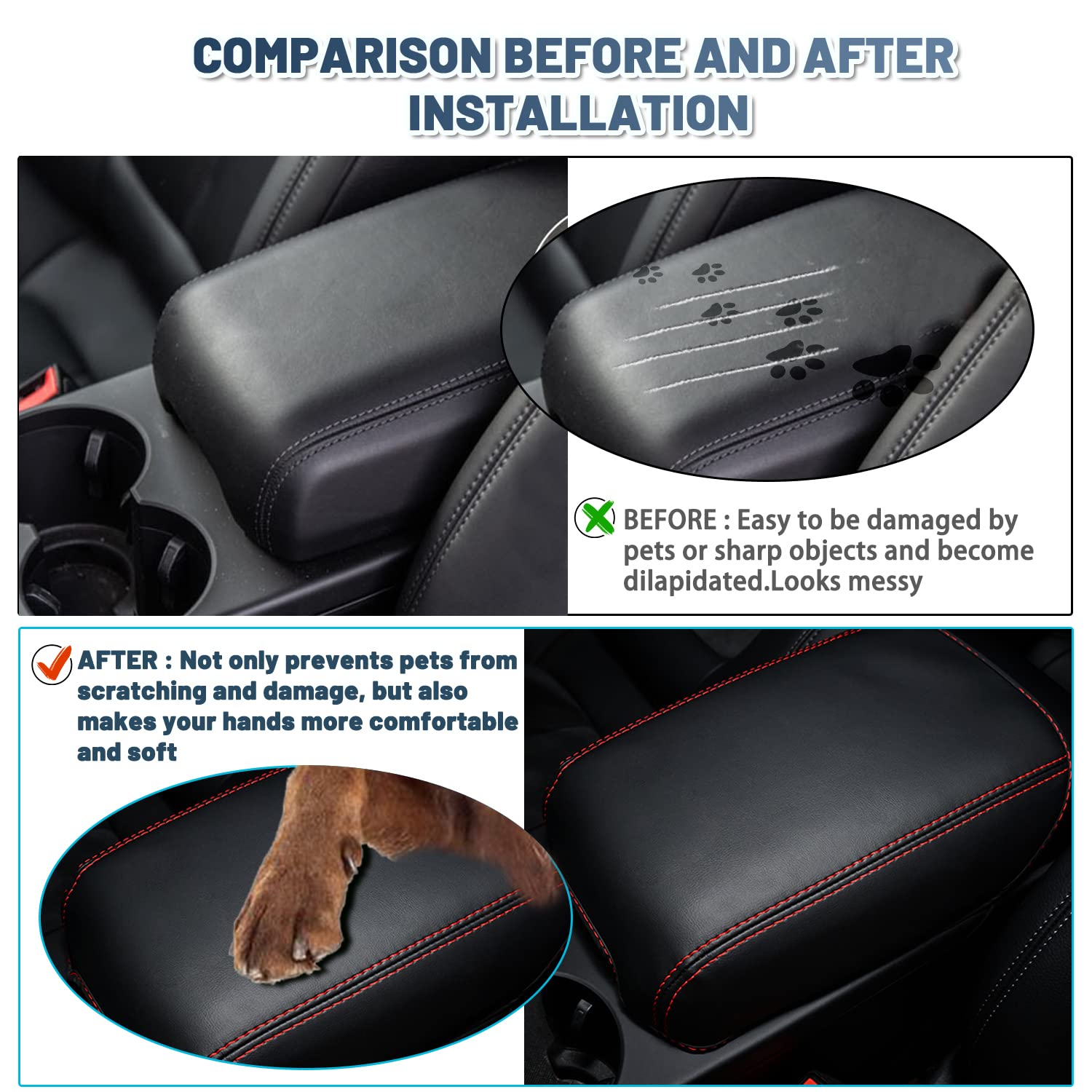 Porsche Macan Armrest Covers 2015+