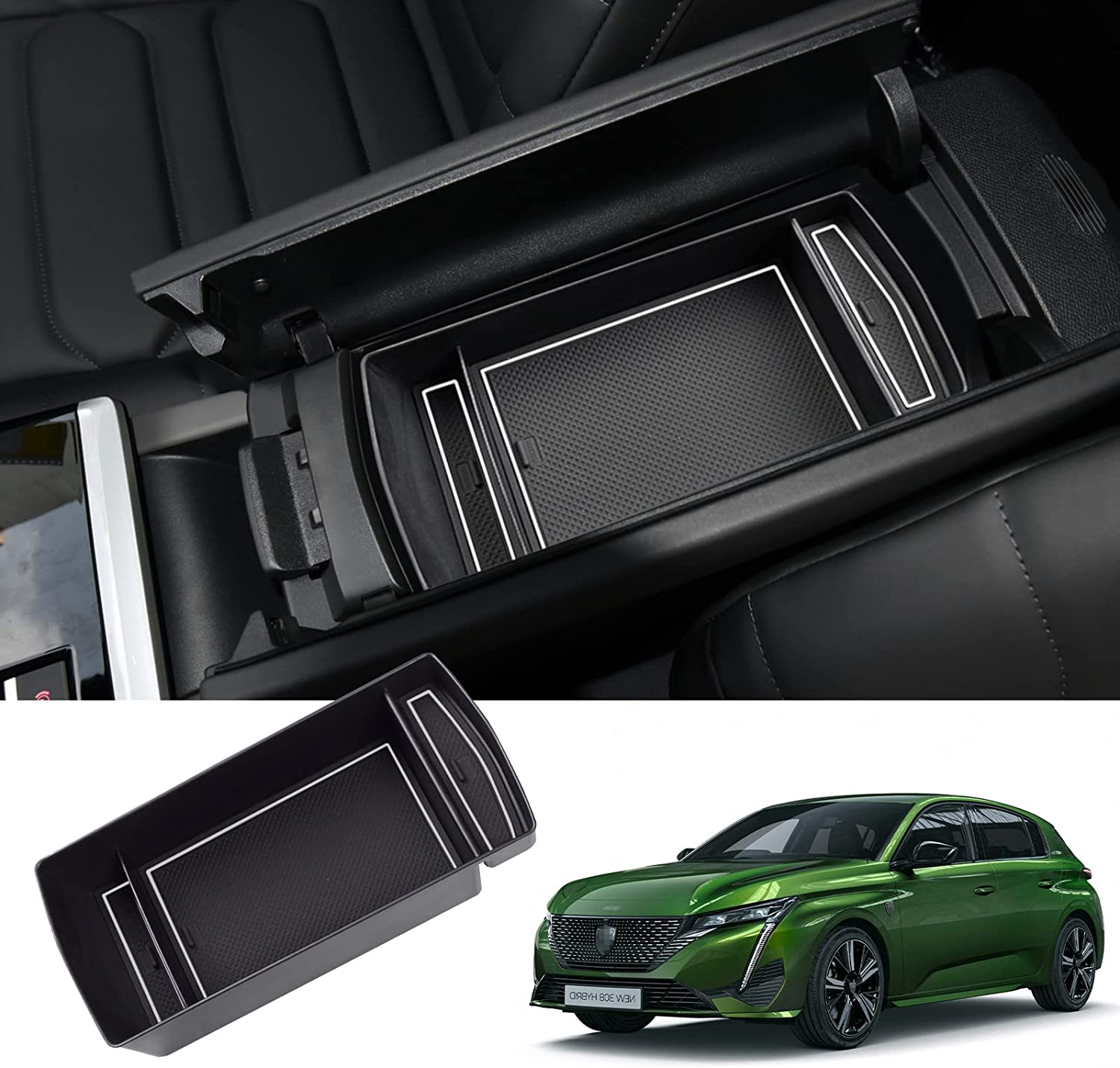 Citroen C5 Center Armrest Storage Tray A 2018+ - LFOTPP Car Accessories