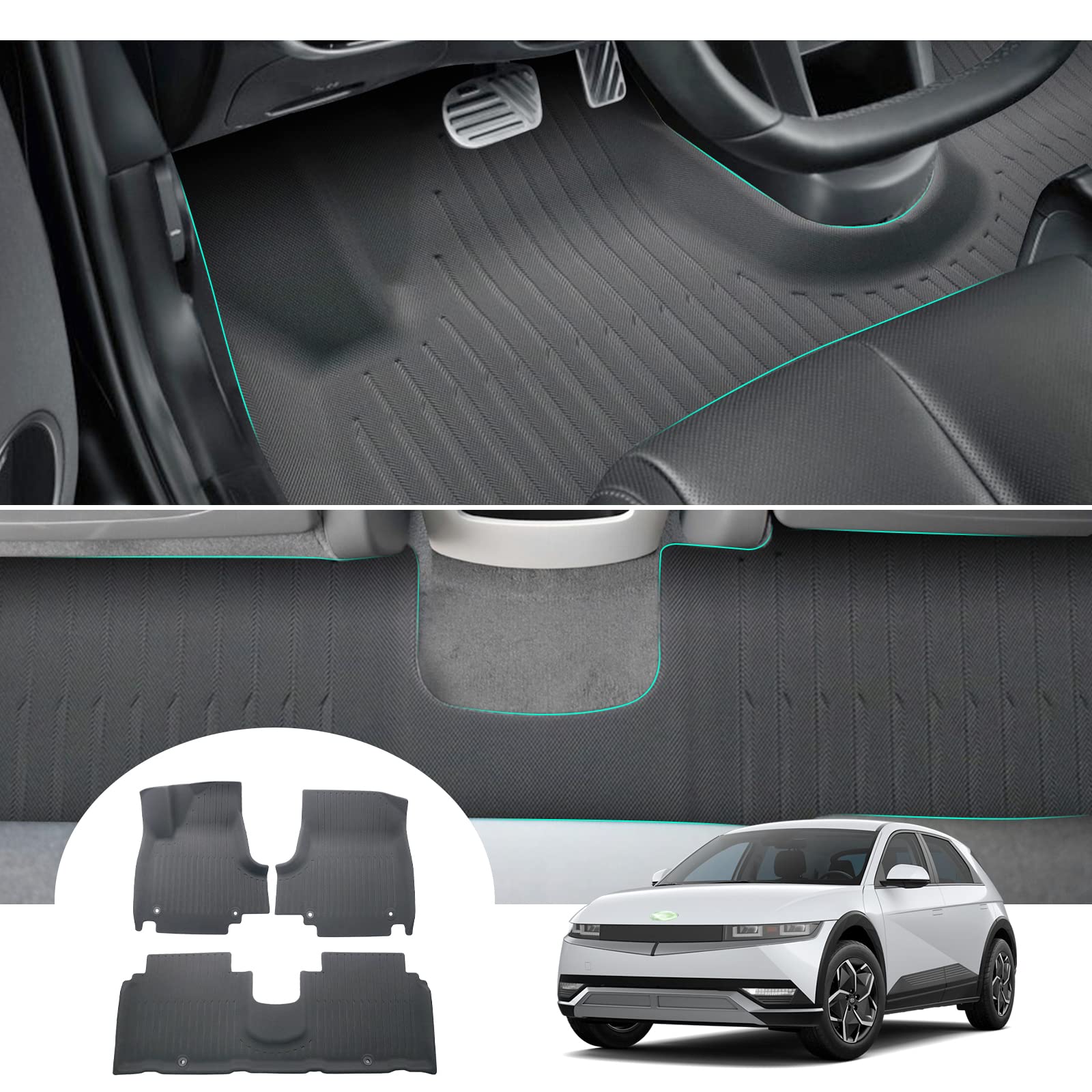 Hyundai Ioniq 5 Floor Mats 2021+ - LFOTPP Car Accessories