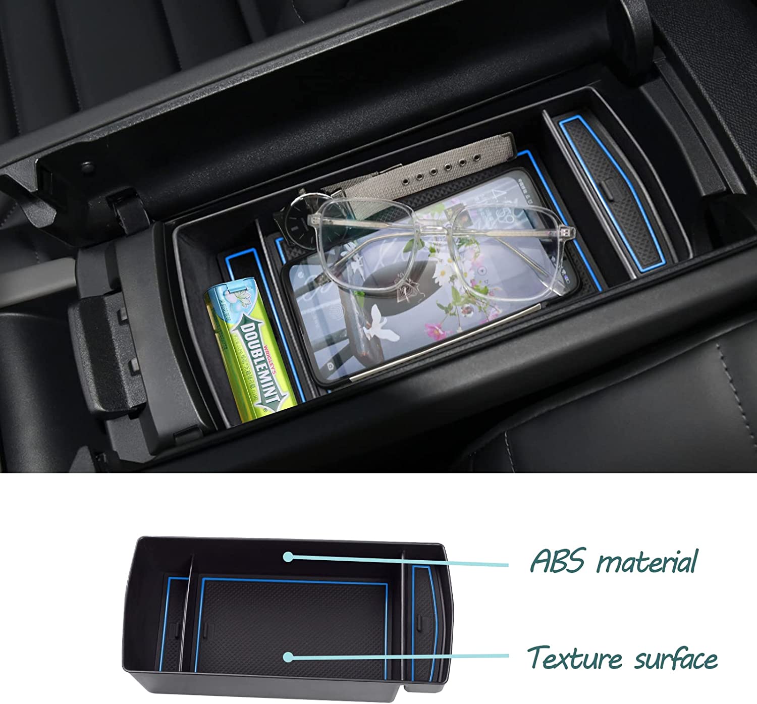 Citroen C5 Center Armrest Storage Tray A 2018+ - LFOTPP Car Accessories