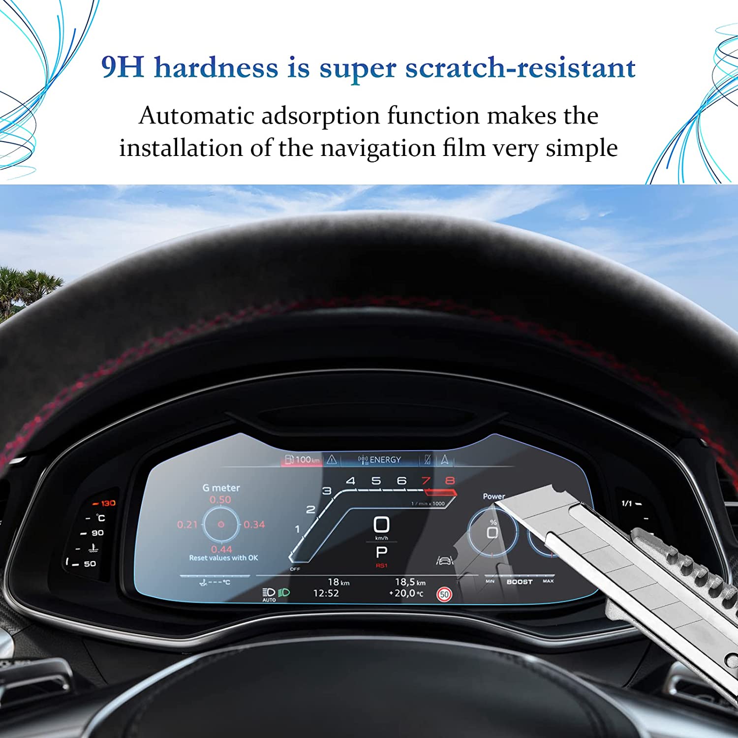 Audi A6 A7 Screen Protector 2019+ - LFOTPP Car Accessories