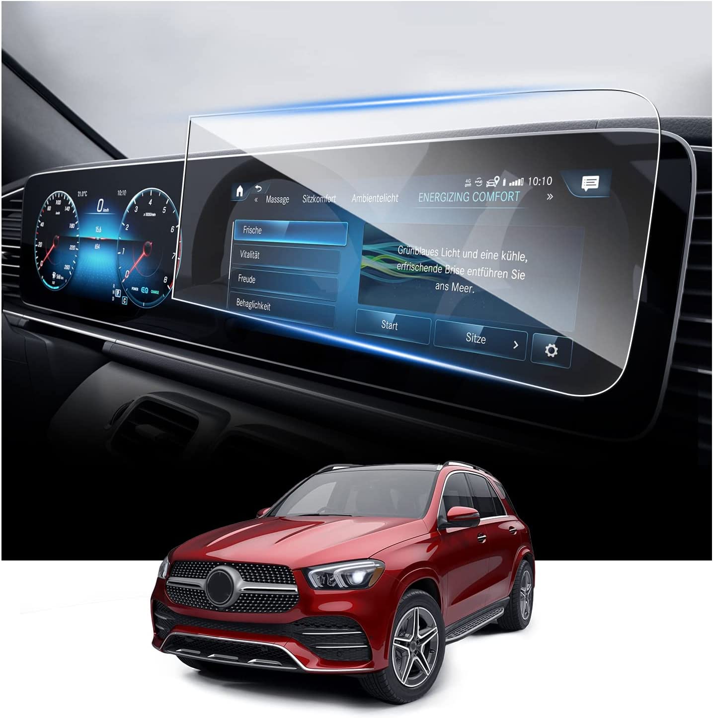 Mercedes GLE W167 GLS X167 12.3" Screen Protector - LFOTPP Car Accessories