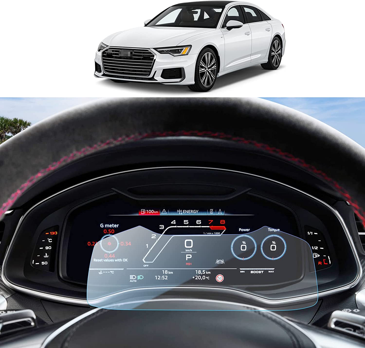 Audi A6 A7 Screen Protector 2019+ - LFOTPP Car Accessories