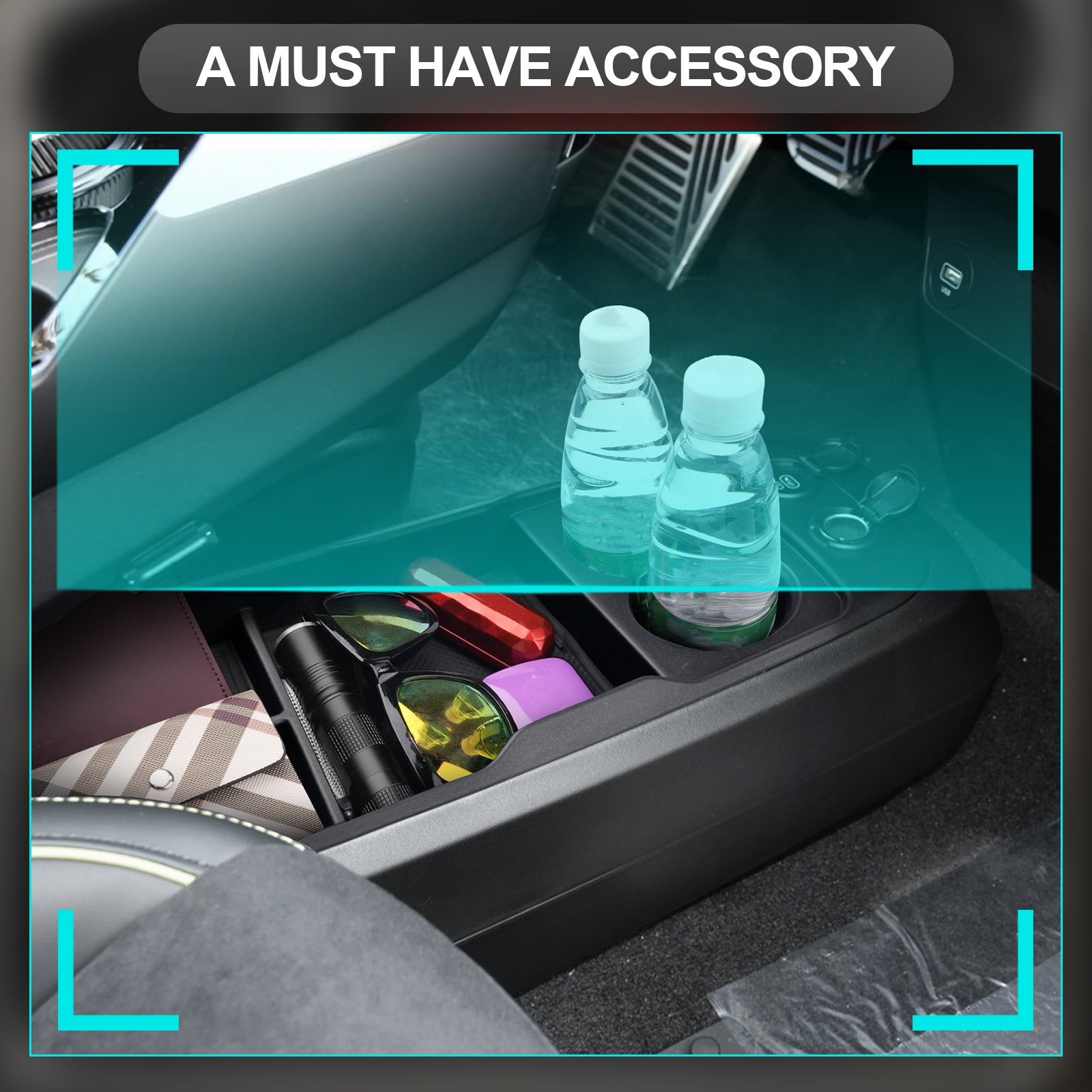 Kia EV6 Center Armrest Storage Tray 2021+ - LFOTPP Car Accessories