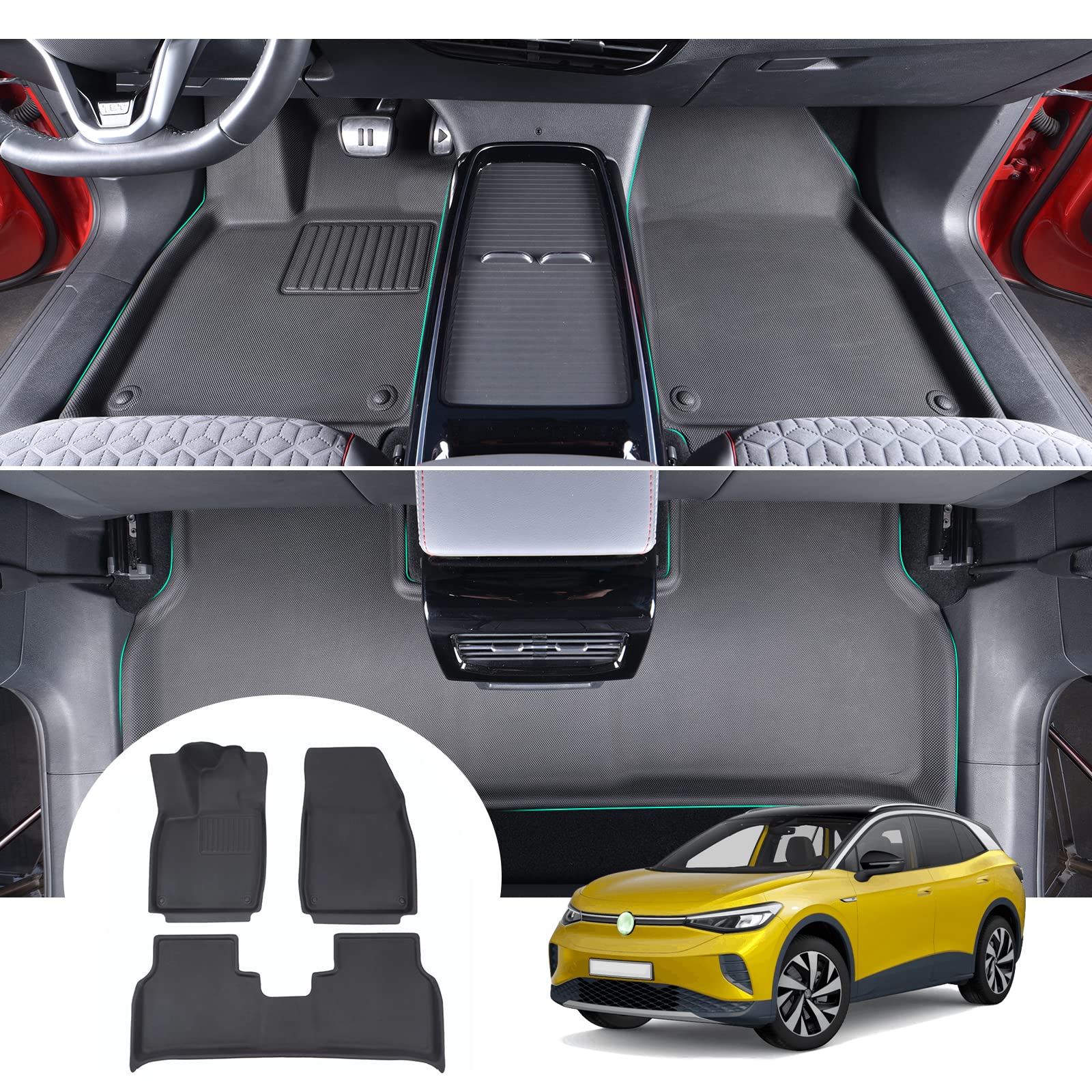 VW ID.4 Floor Mats 2021+ - LFOTPP Car Accessories
