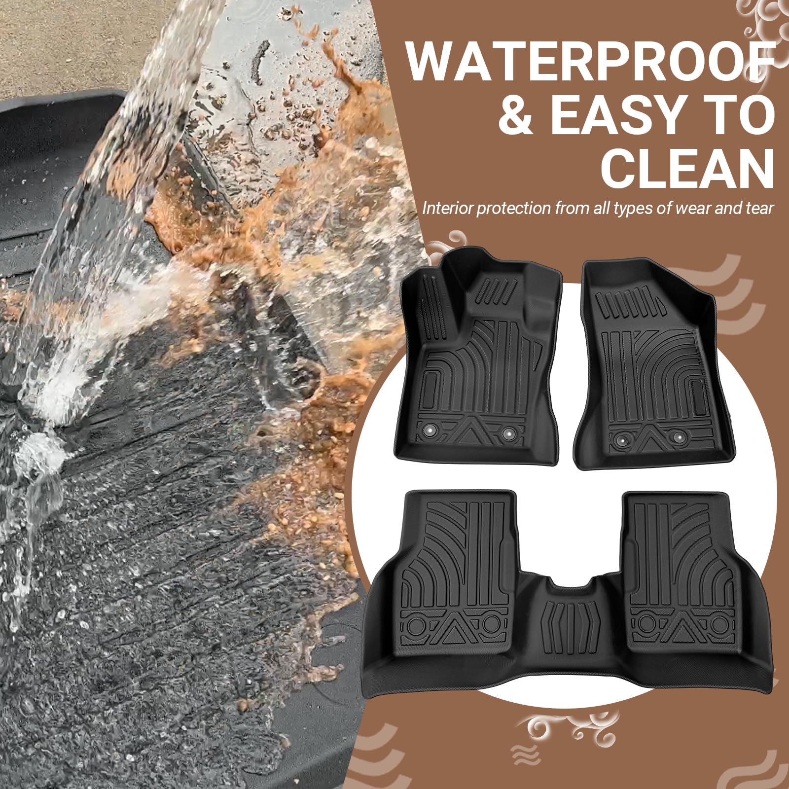 Jeep Compass Floor Mats 2017+