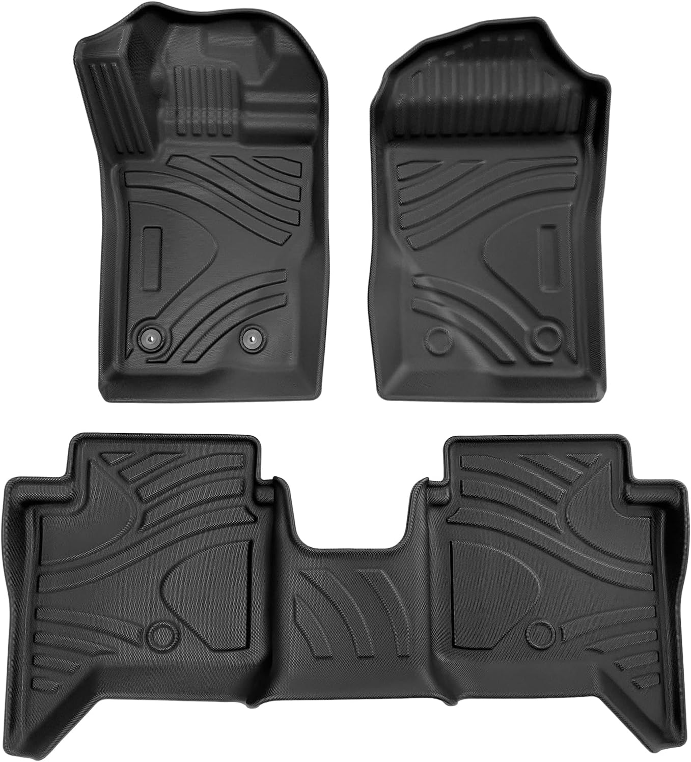 For Ford Ranger T9 Raptor Wildtrak 3D Scanning Floor Mats 2024+