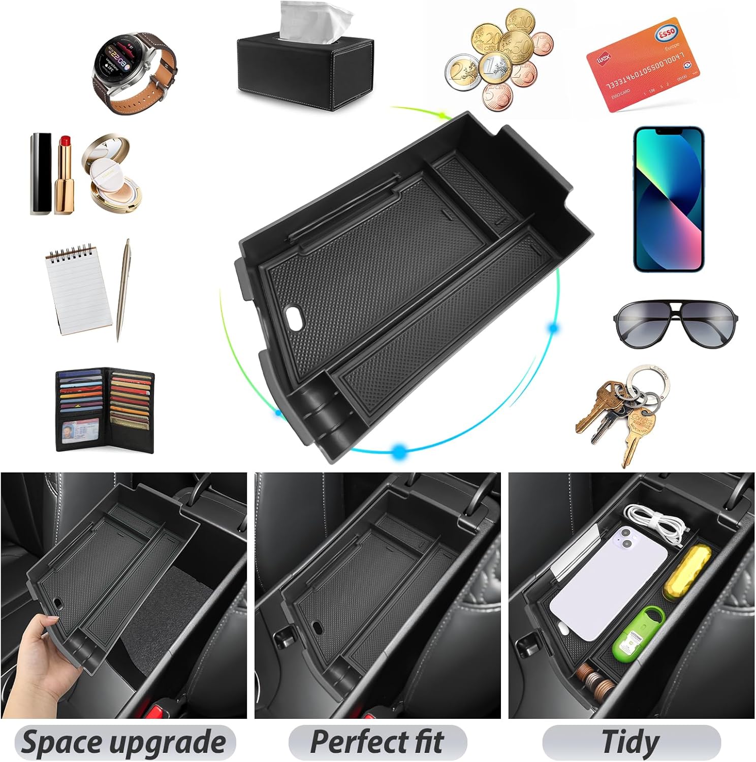 Hyundai Sonata Center Console Organizer 2024 2025