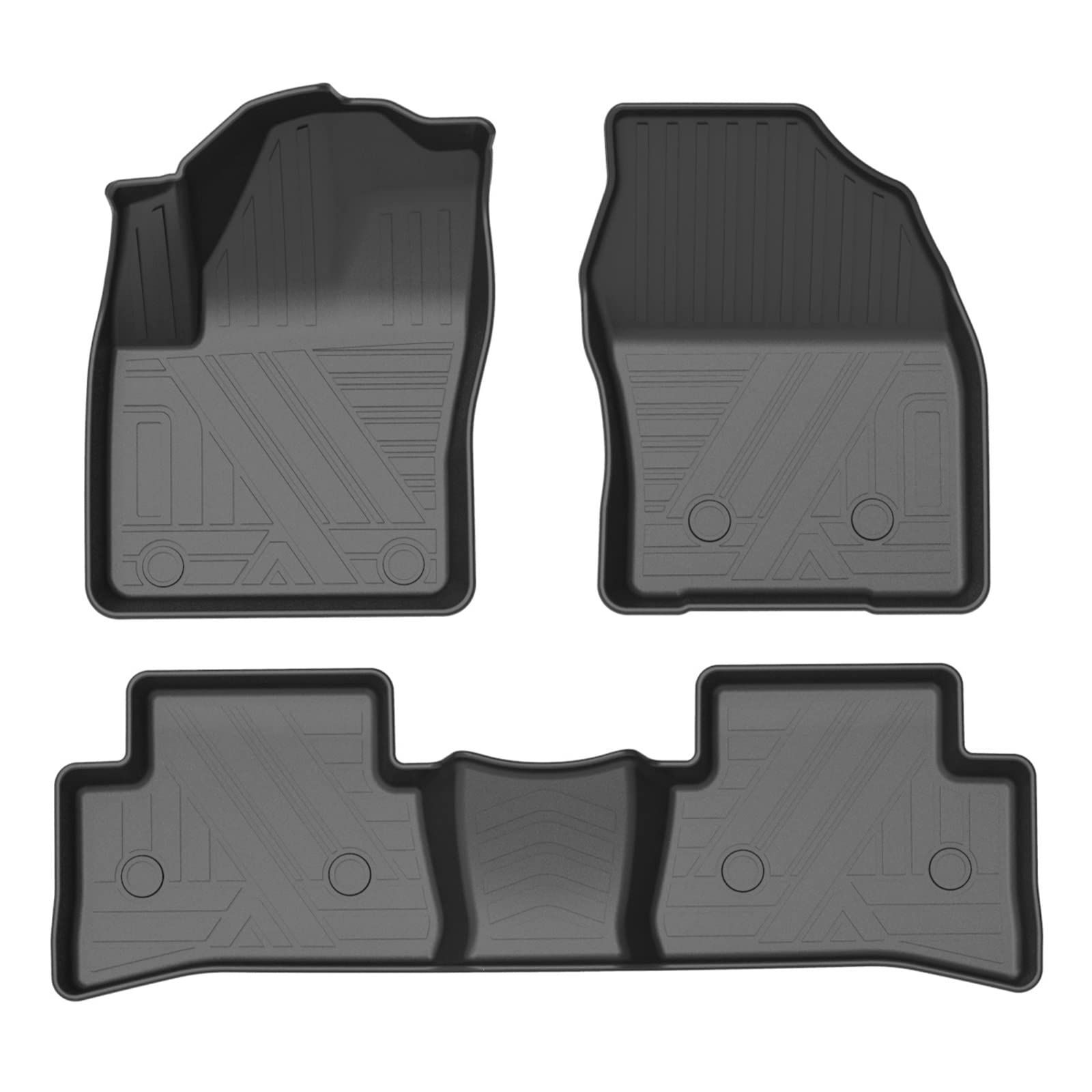 Toyota C-HR TPE Floor Trunk Mats 2016+