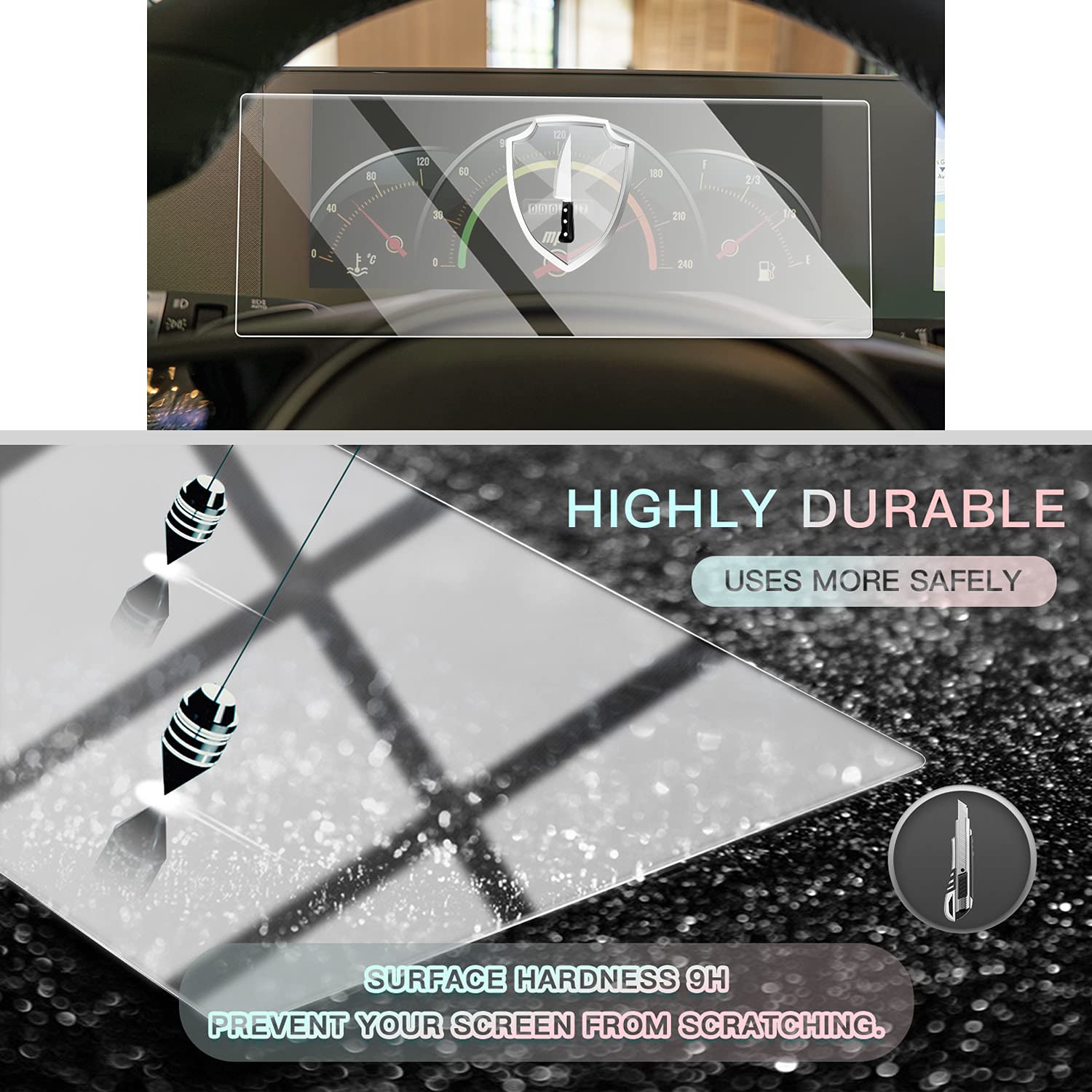 Huyndai Ioniq 5 Glass Screen Protector 2021+ - LFOTPP Car Accessories