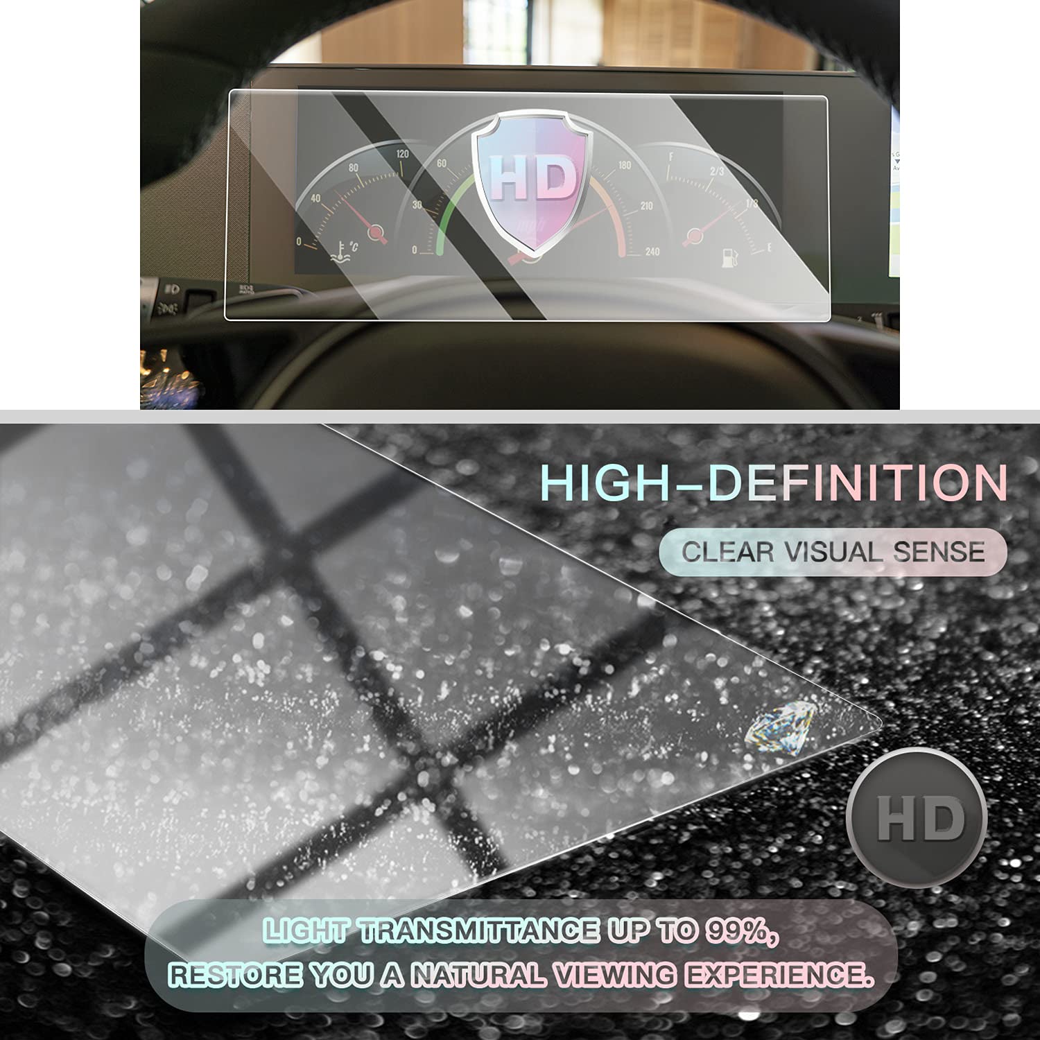 Huyndai Ioniq 5 Glass Screen Protector 2021+ - LFOTPP Car Accessories