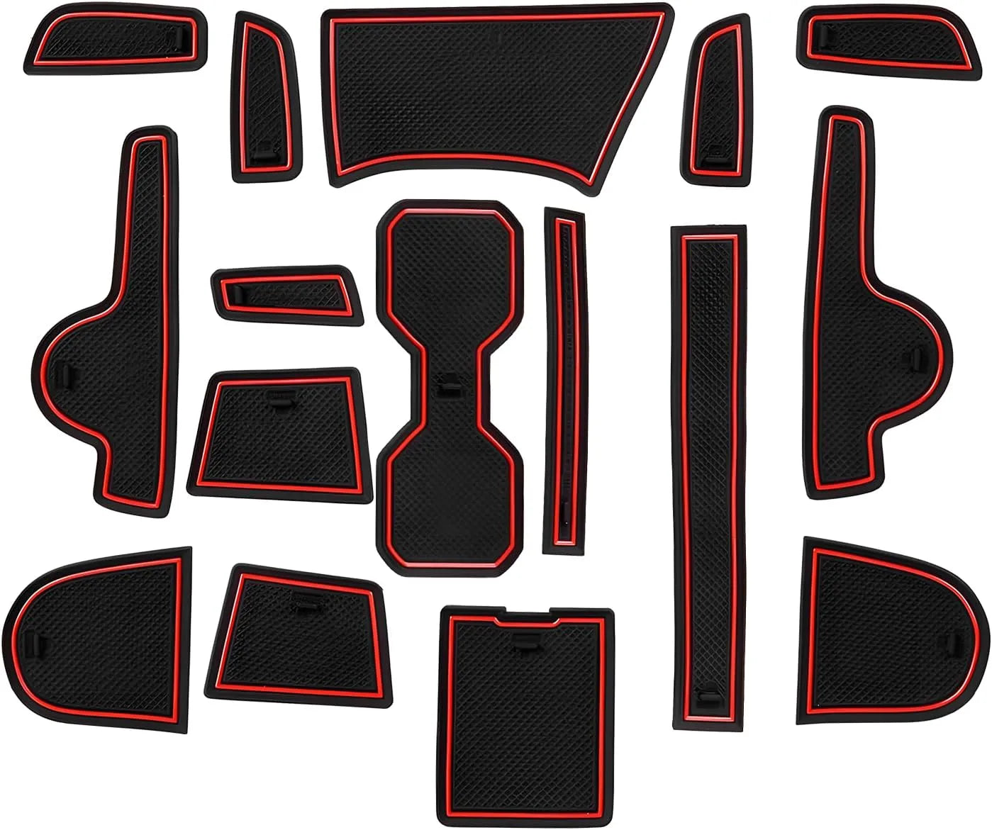 For Jeep Renegade Door Slot Mats Liner  2019-2026