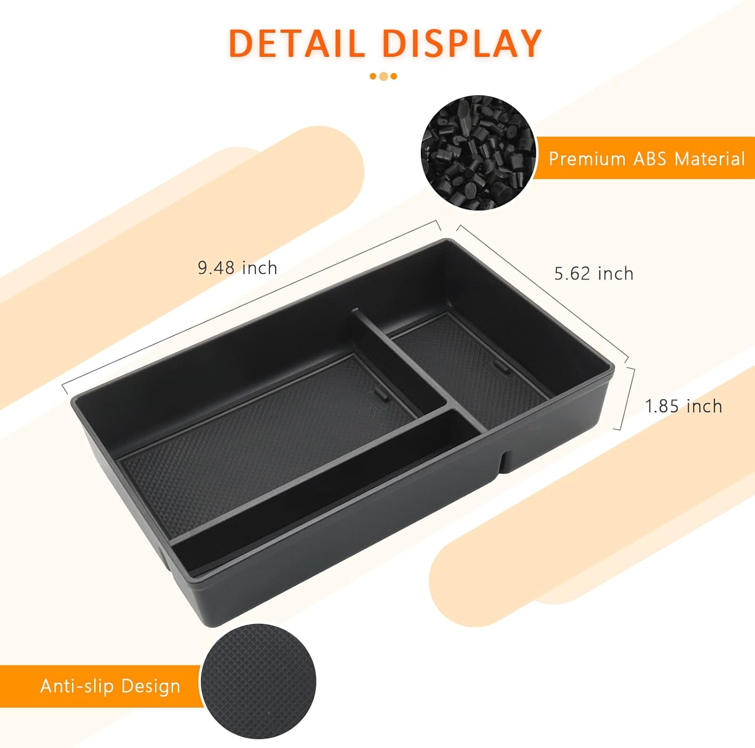 Leuxs NX Ablagefach für die Mittelarmlehne
