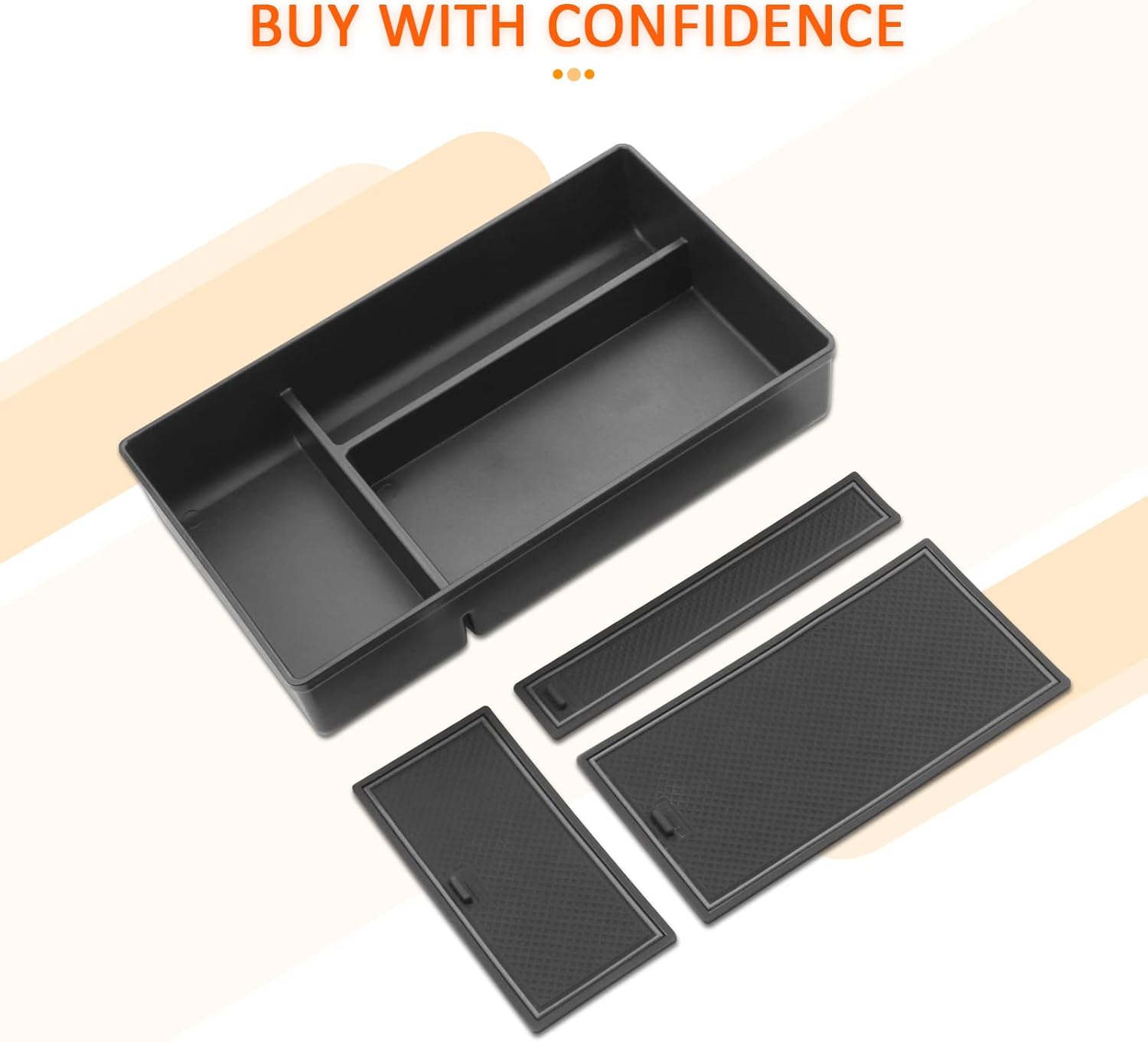 Leuxs NX Ablagefach für die Mittelarmlehne