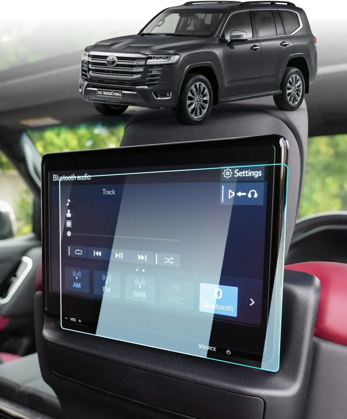 Toyota Land Cruiser Displayschutzfolie 2021+