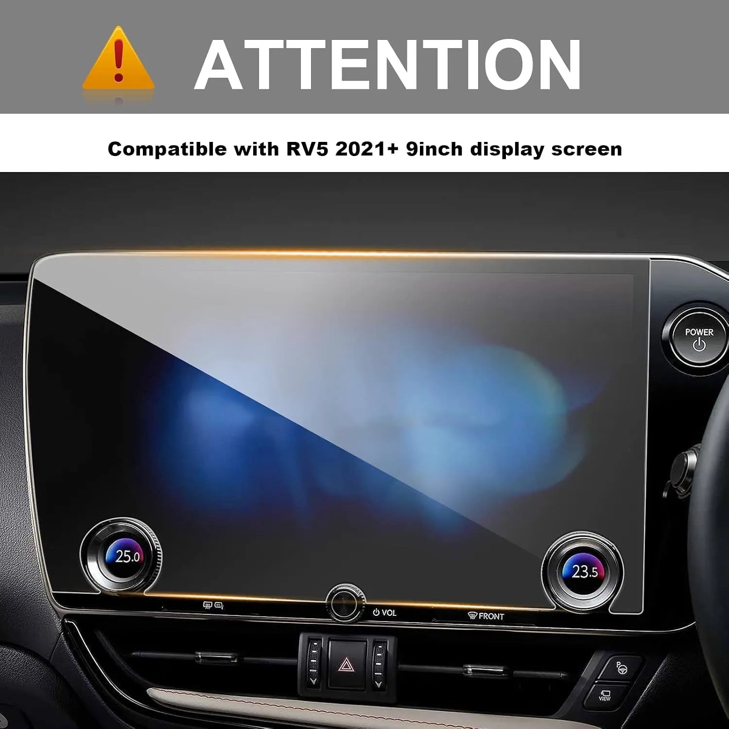 For Lexus NX 250/ NX 350/ NX 350h/ NX 450h+ Navigation Screen Protector 2022+